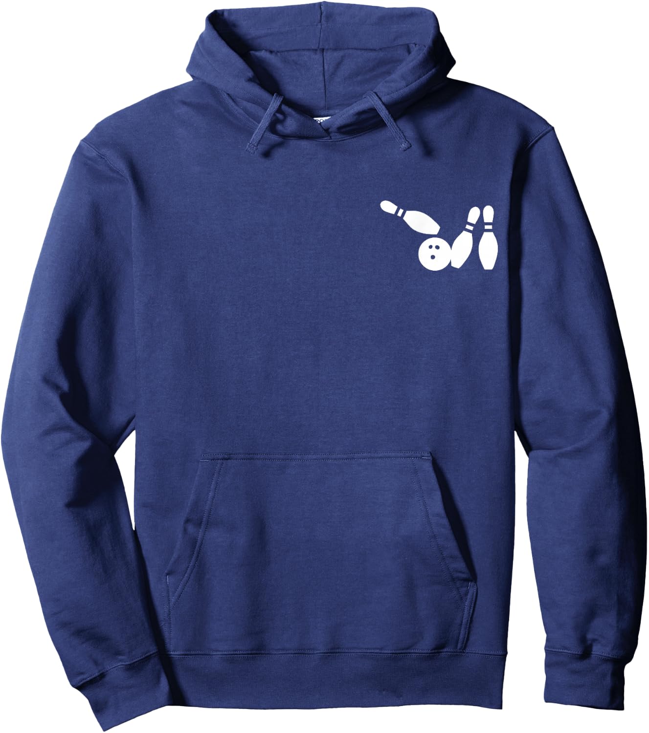 Bowling Team Shirt Livin on A Spare Matching League Gift Hoodie - Hoodie | Navy