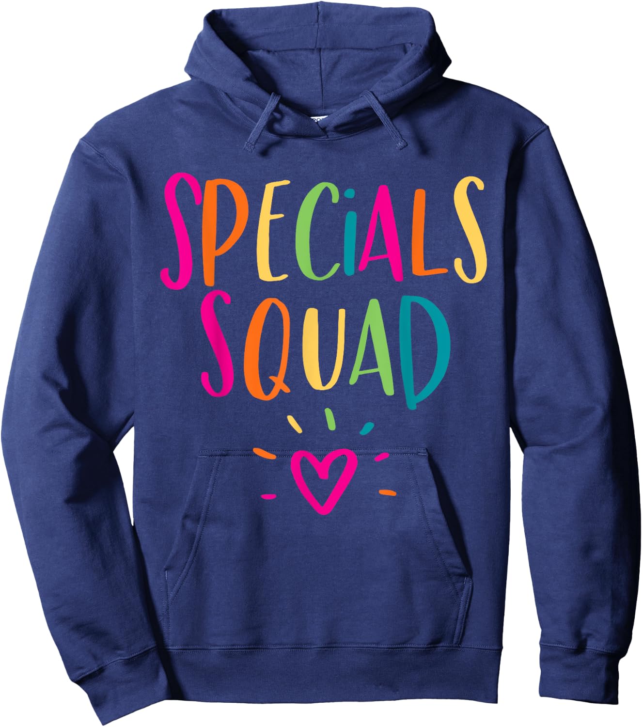 Specials Squad Art Music PE Tech Gym Teacher Team Hoodie - Hoodie | Navy