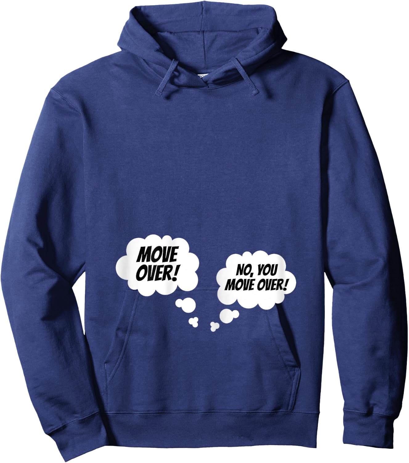 Pregnancy Announcement Future Mom Expecting Parents Dad Hoodie - Hoodie | Navy