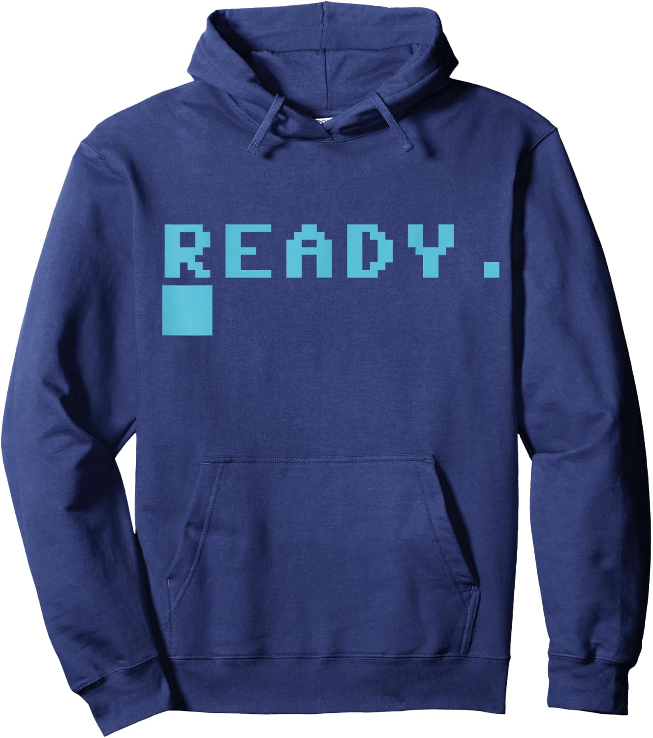 C64 Retro Gaming Computer Ready Load Hoodie - Hoodie | Navy