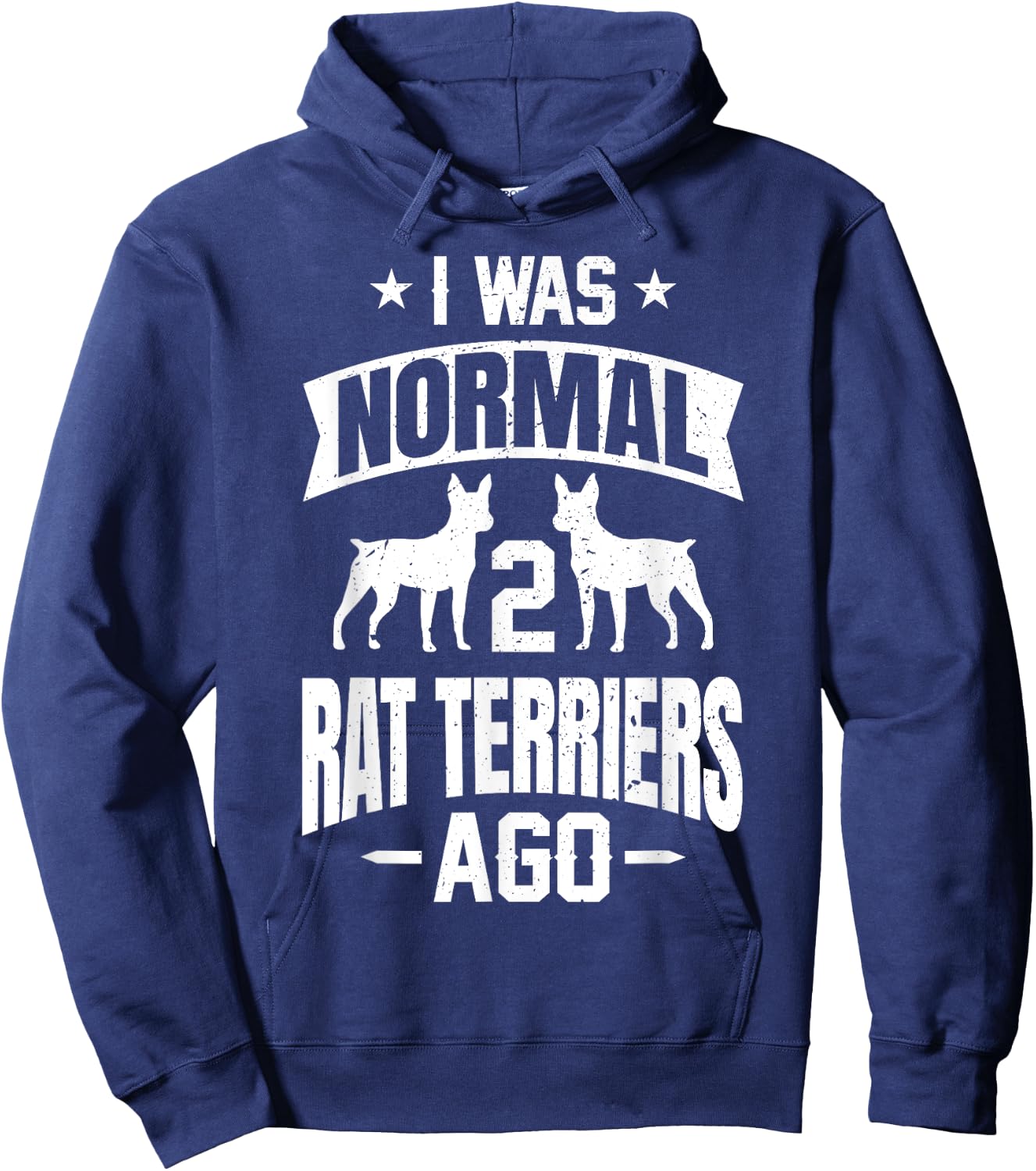 Funny Rat Terrier Rat Terrier Lover Gifts Hoodie - Hoodie | Navy
