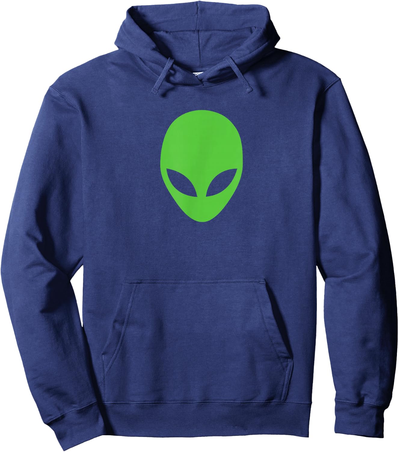 Alien Head Extraterrestrial Hoodie - Hoodie | Navy