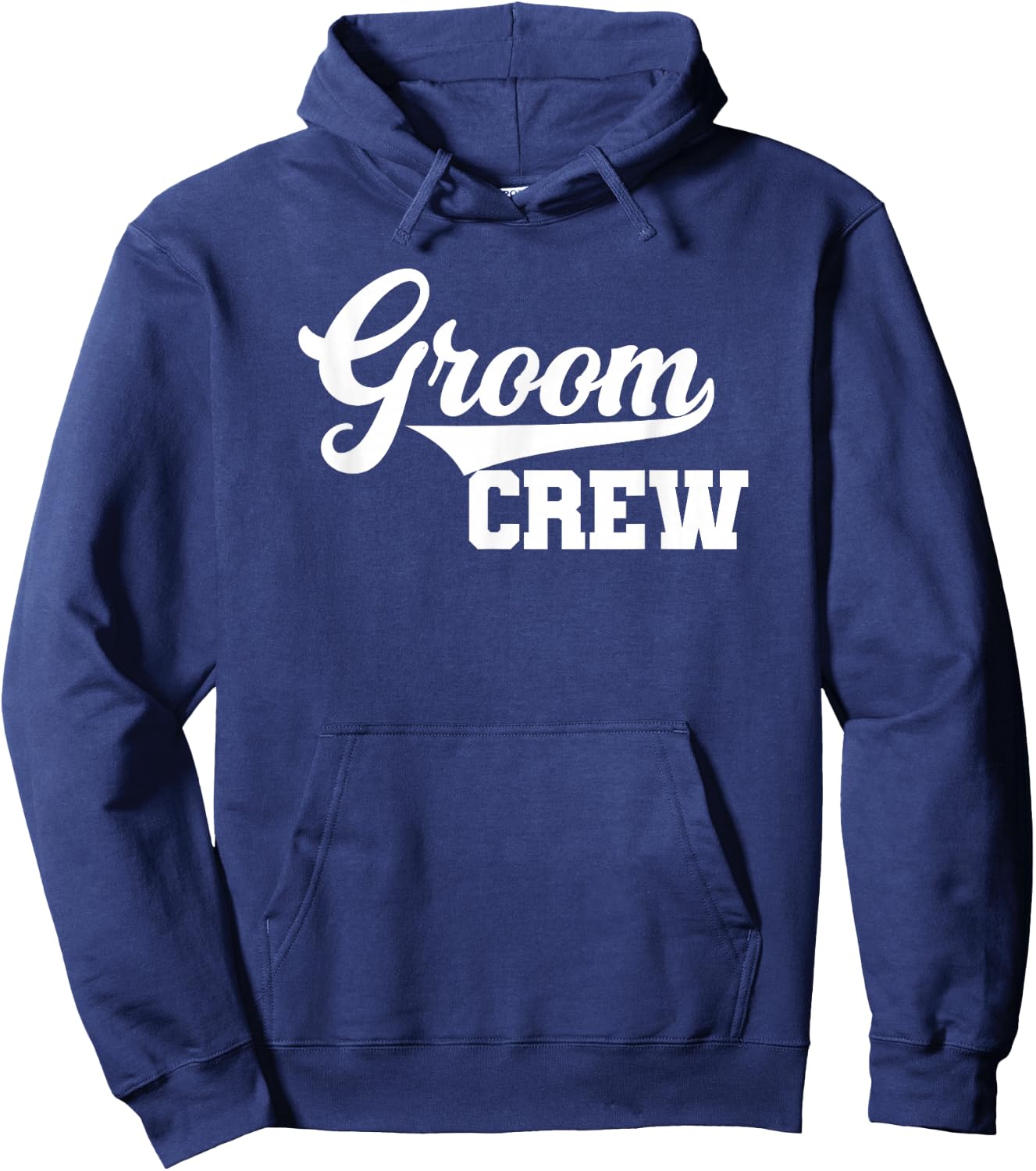 Groom Crew, Bachelor Party, Wedding, Men, Family Matching Hoodie - Hoodie | Navy