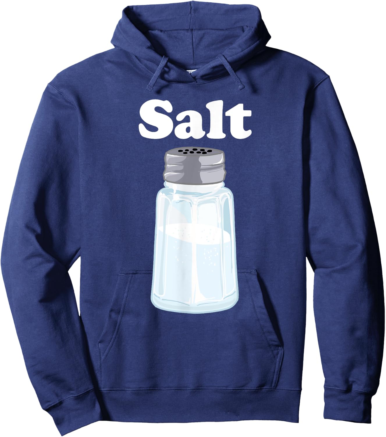 Salt for Salt and Pepper BFF Matching Halloween Costume Hoodie - Hoodie | Navy