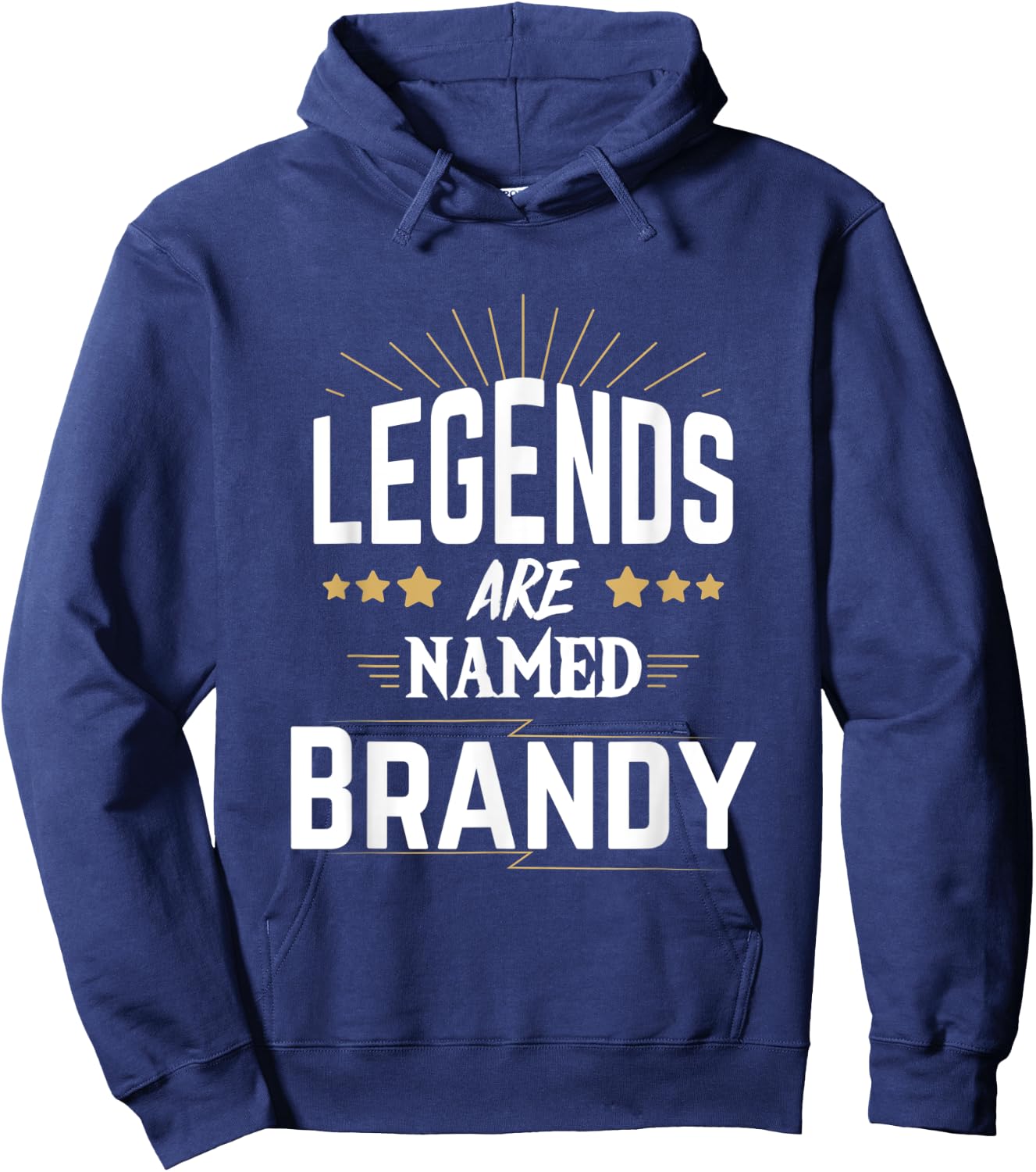 Legends Are Named Brandy Hoodie - Hoodie | Navy
