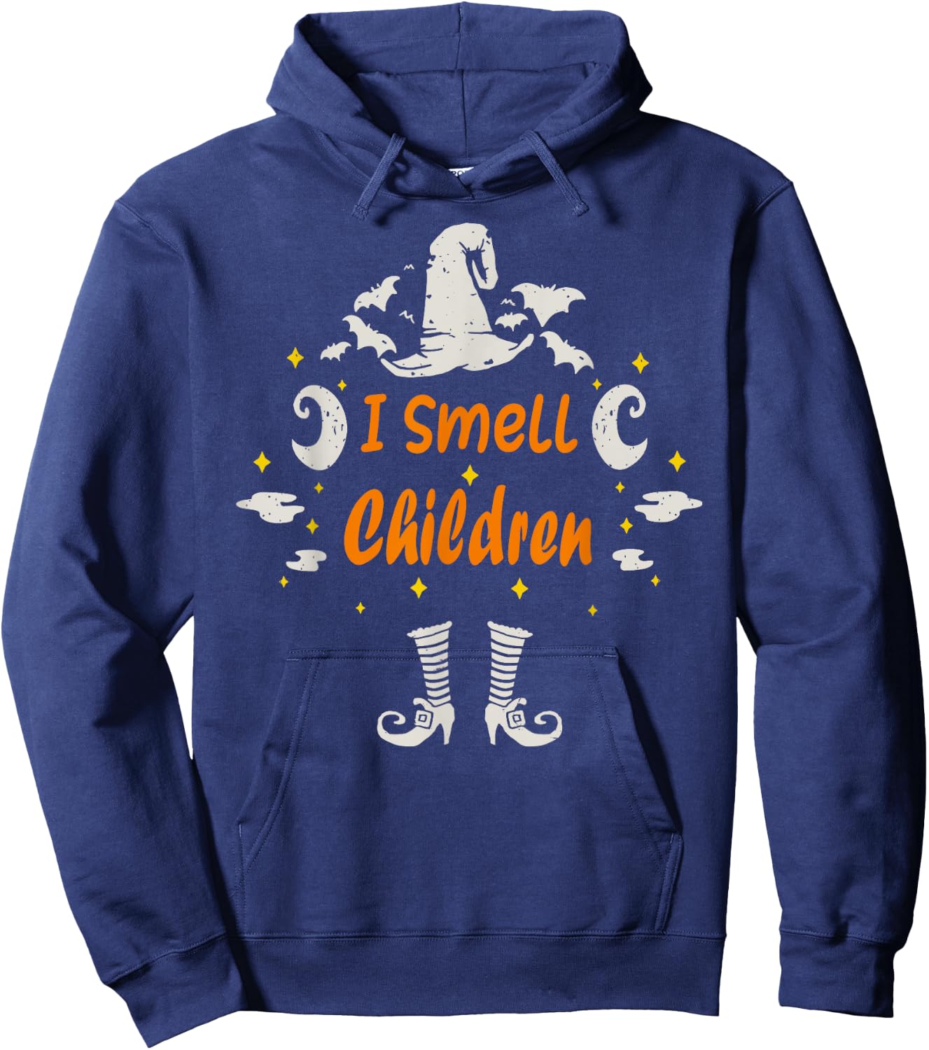 Halloween I Smell Children Funny Teacher costume Men Women Kids Hoodie - Hoodie | Navy
