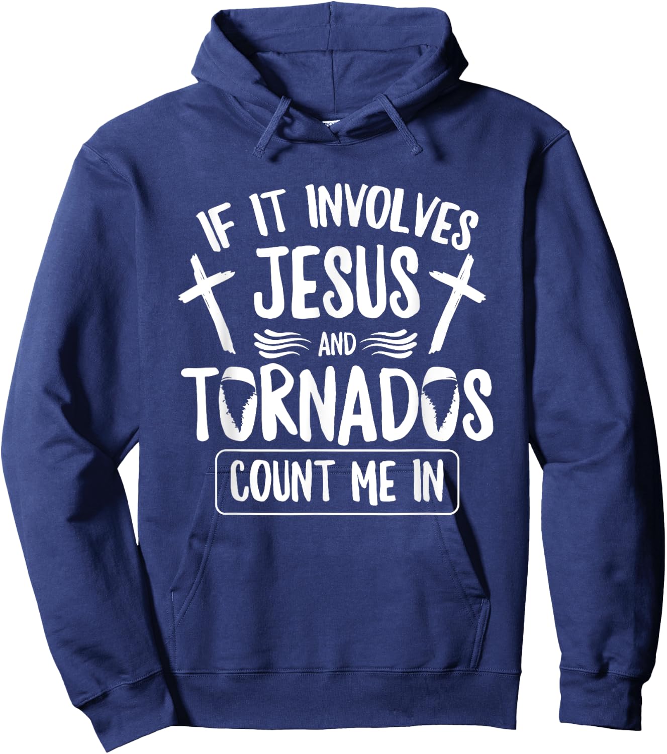 Storm Chasing Quote for a Storm Spotter Hoodie - Hoodie | Navy