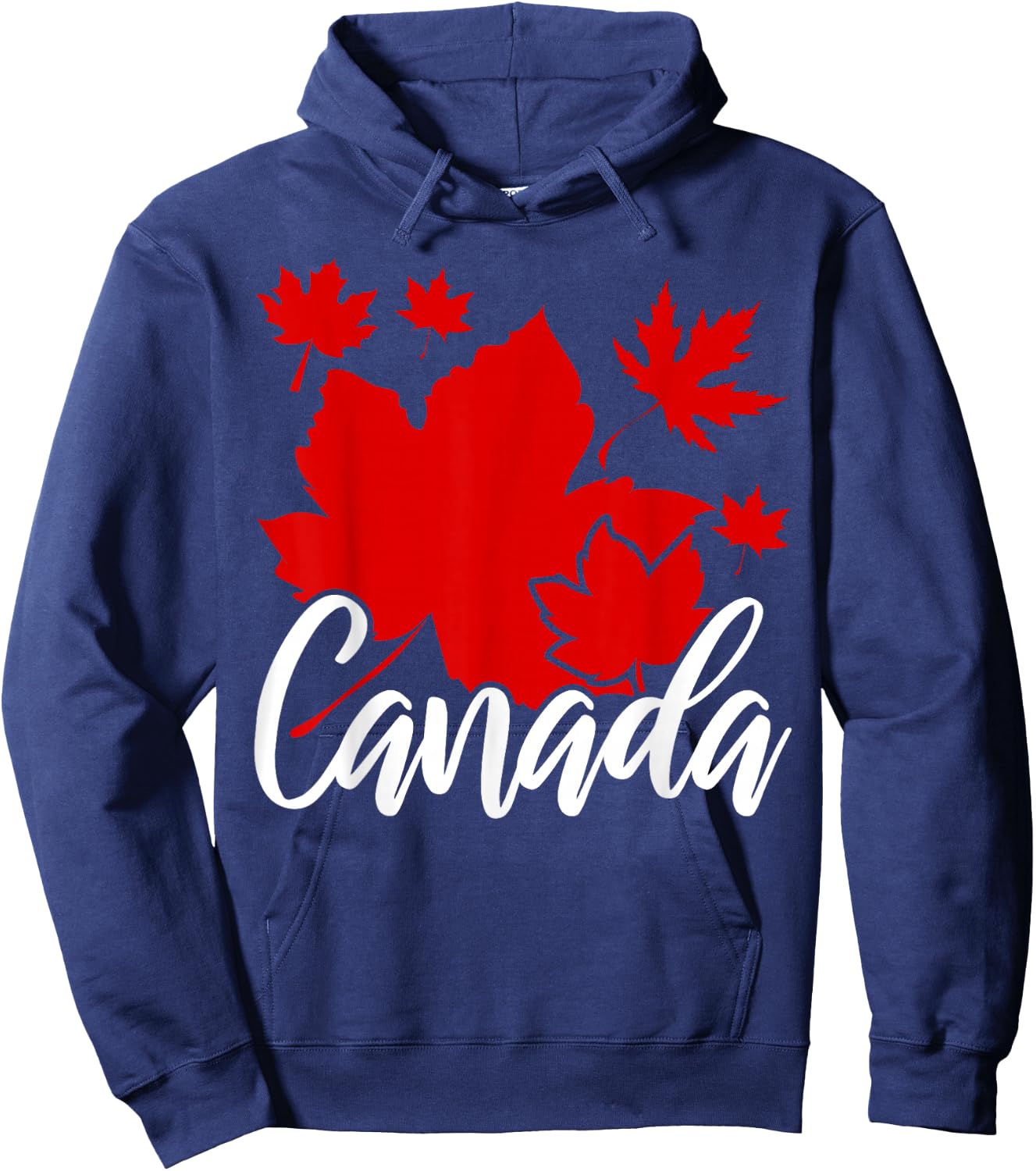 Canadian Maple Leaf Canadian Canada Hoodie - Hoodie | Navy