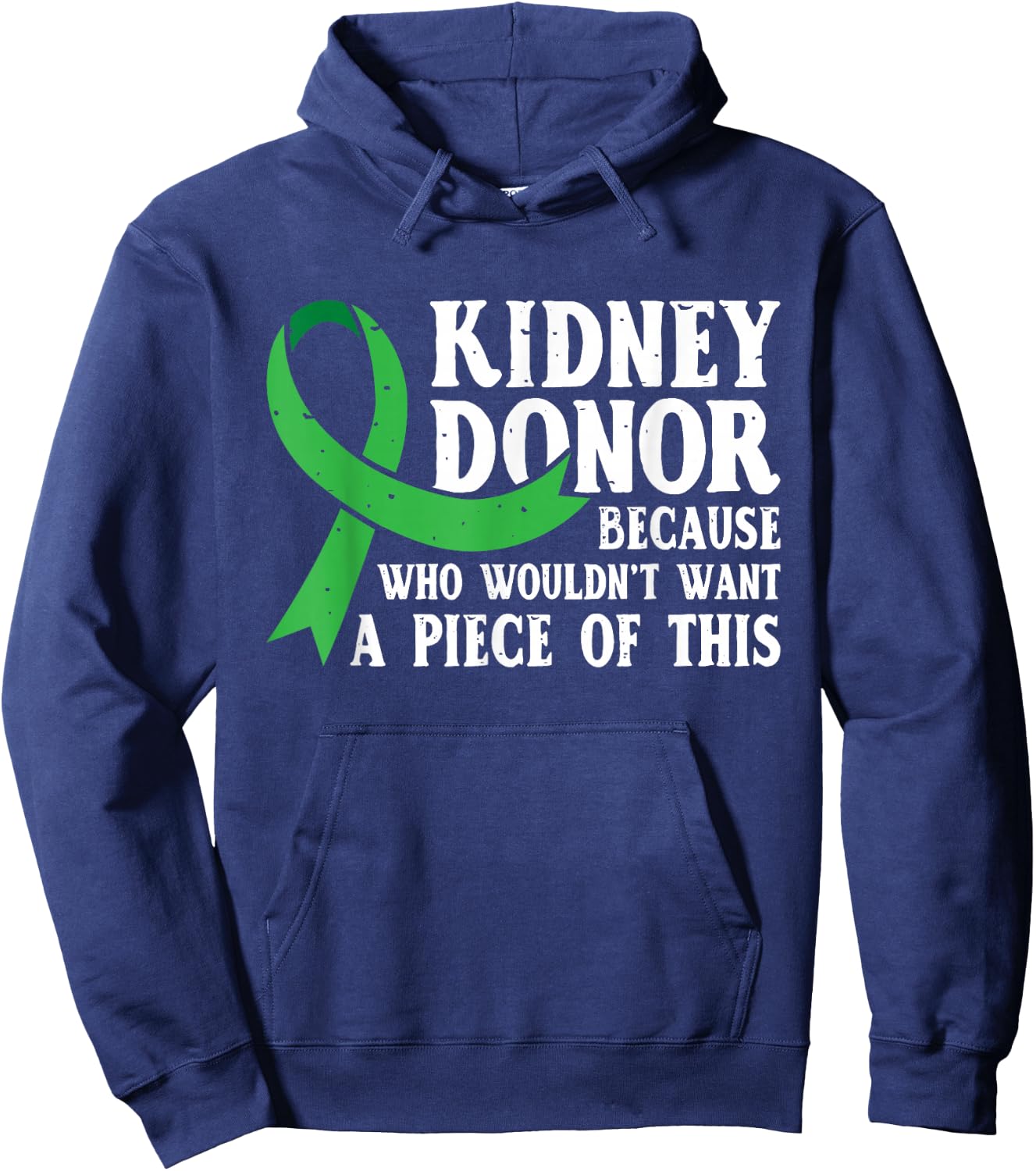 Proud Kidney Donor - Organ Transplant Donation Hoodie - Hoodie | Navy