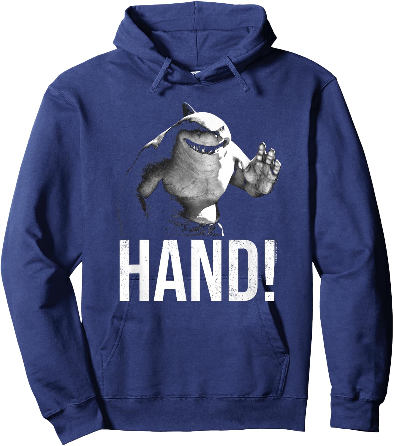 The Suicide Squad Hand Shark Hoodie - Hoodie | Navy