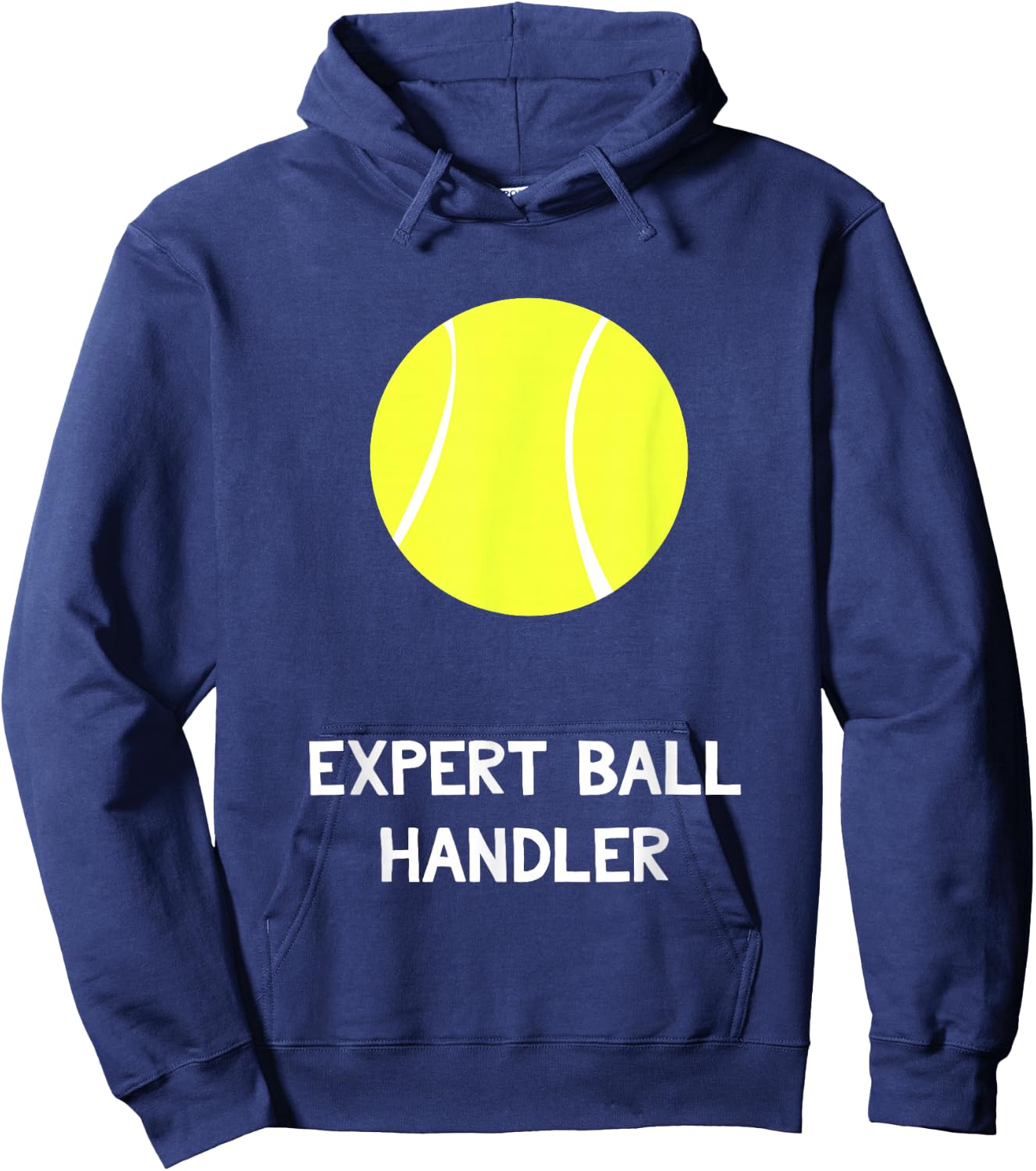 Funny Tennis Expert Ball Handler Gay Pride Gag Gift Hoodie - Hoodie | Navy