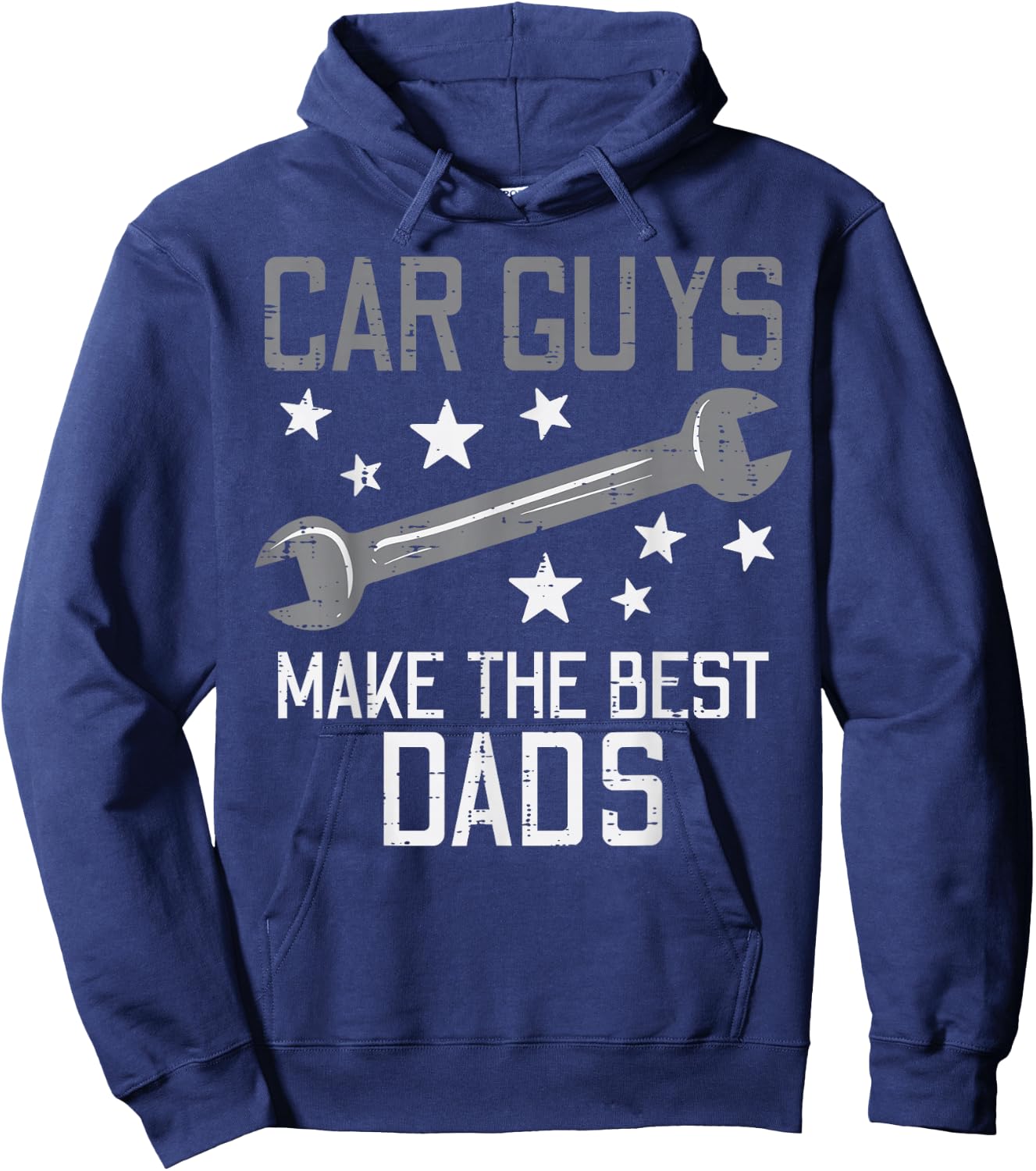 Car Guys Make The Best Dads Auto Mechanic Daddy Papa Men Hoodie - Hoodie | Navy