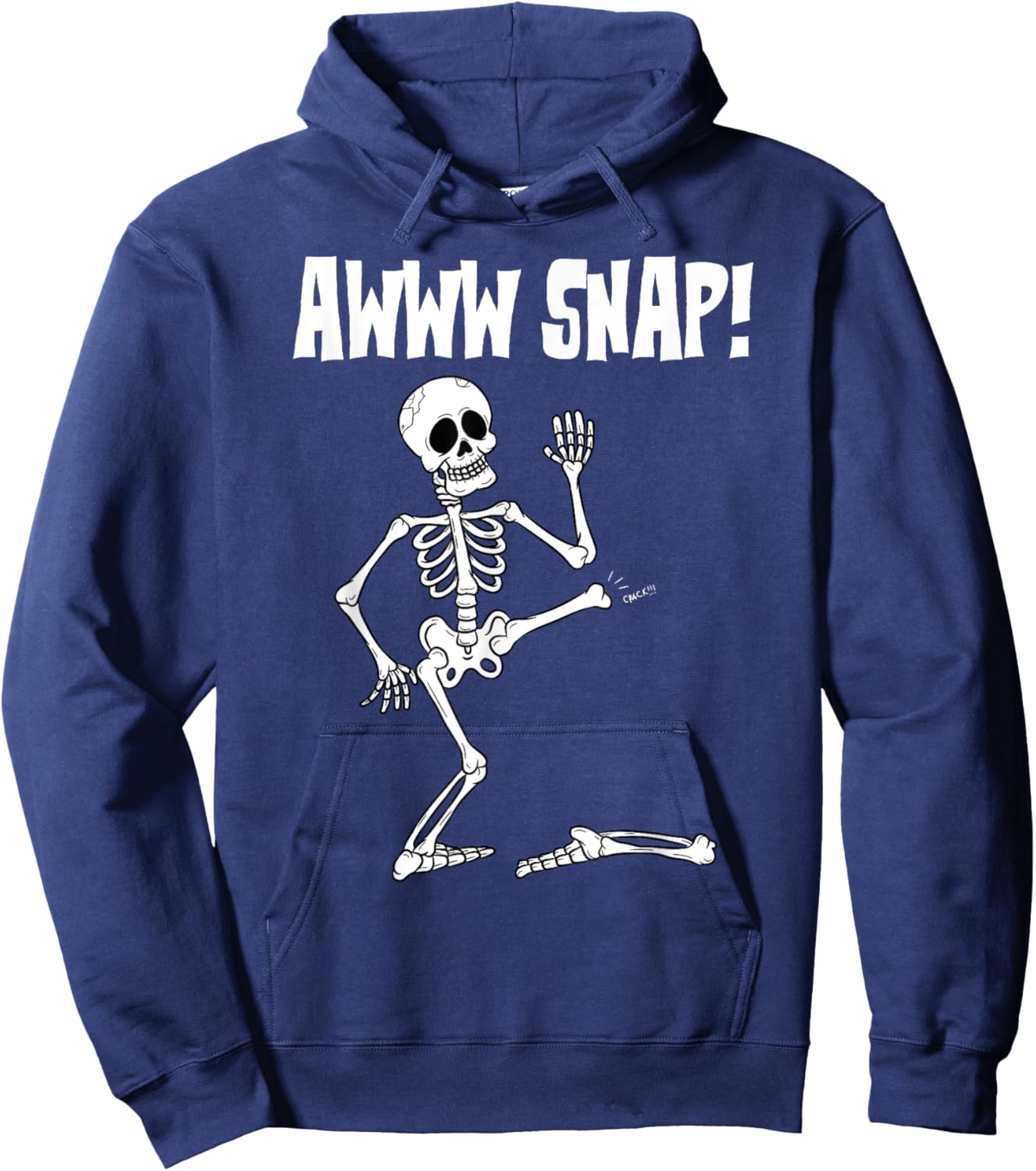 Funny Broken Bone Foot Skeleton Surgery Gift Men Women Kids Hoodie - Hoodie | Navy