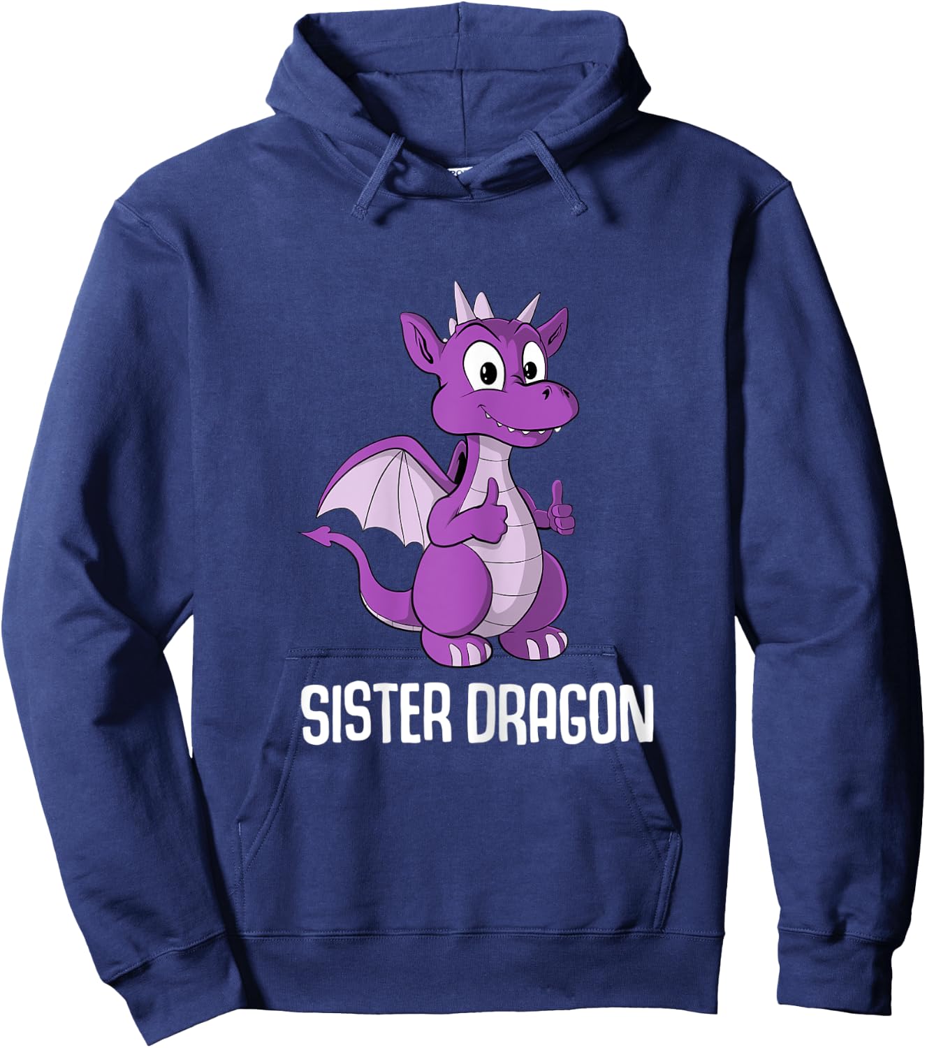 Sister Dragon Hoodie - Hoodie | Navy