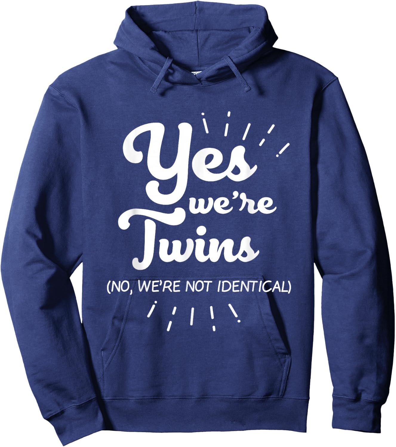 Twin Siblings Partner Hoodie - Hoodie | Navy
