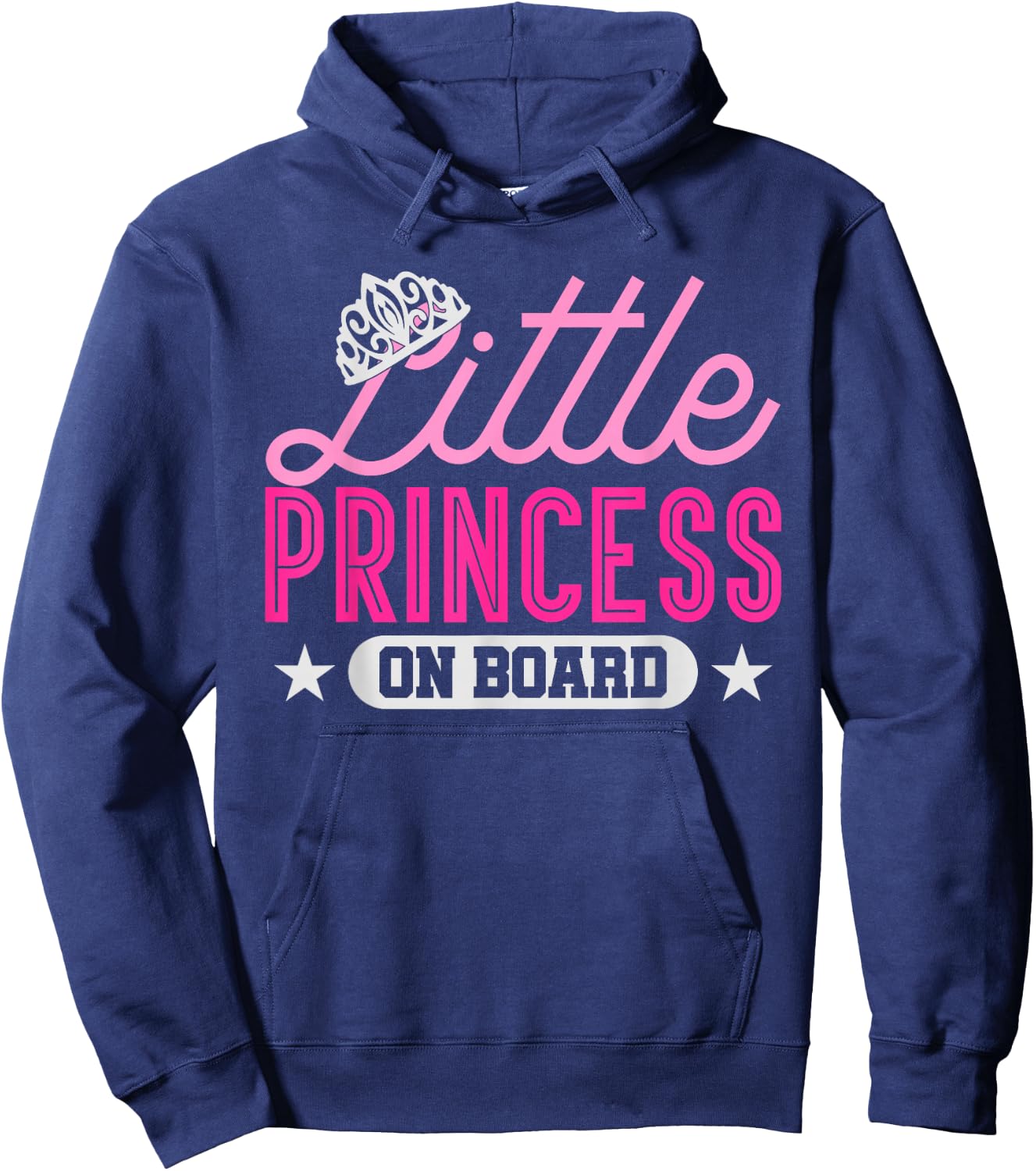 Llittle princess on board | mother gift pregnant woman Hoodie - Hoodie | Navy