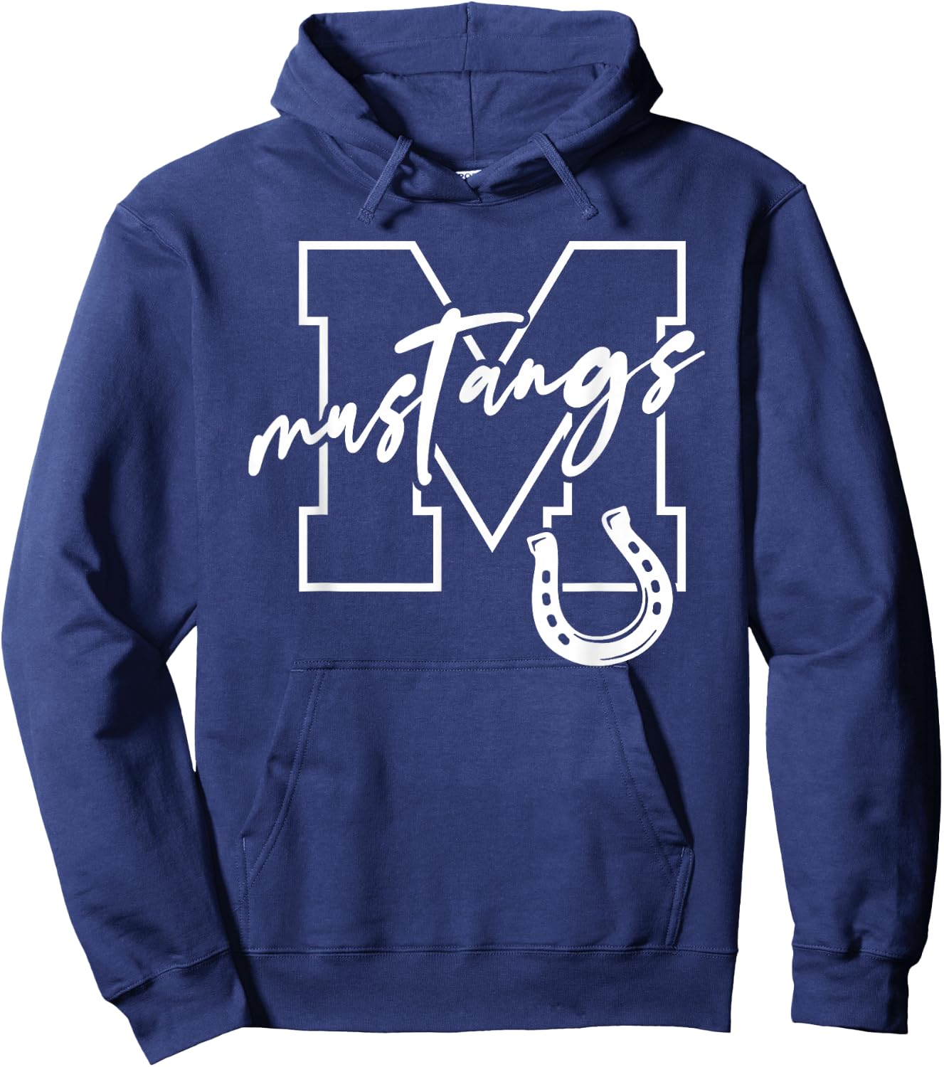 Mustangs Hoodie - Hoodie | Navy