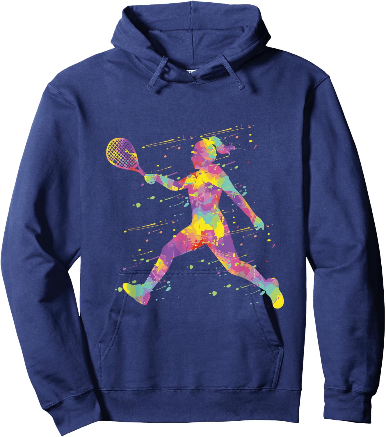 Tennis Girl's Tennis Player Hoodie - Hoodie | Navy