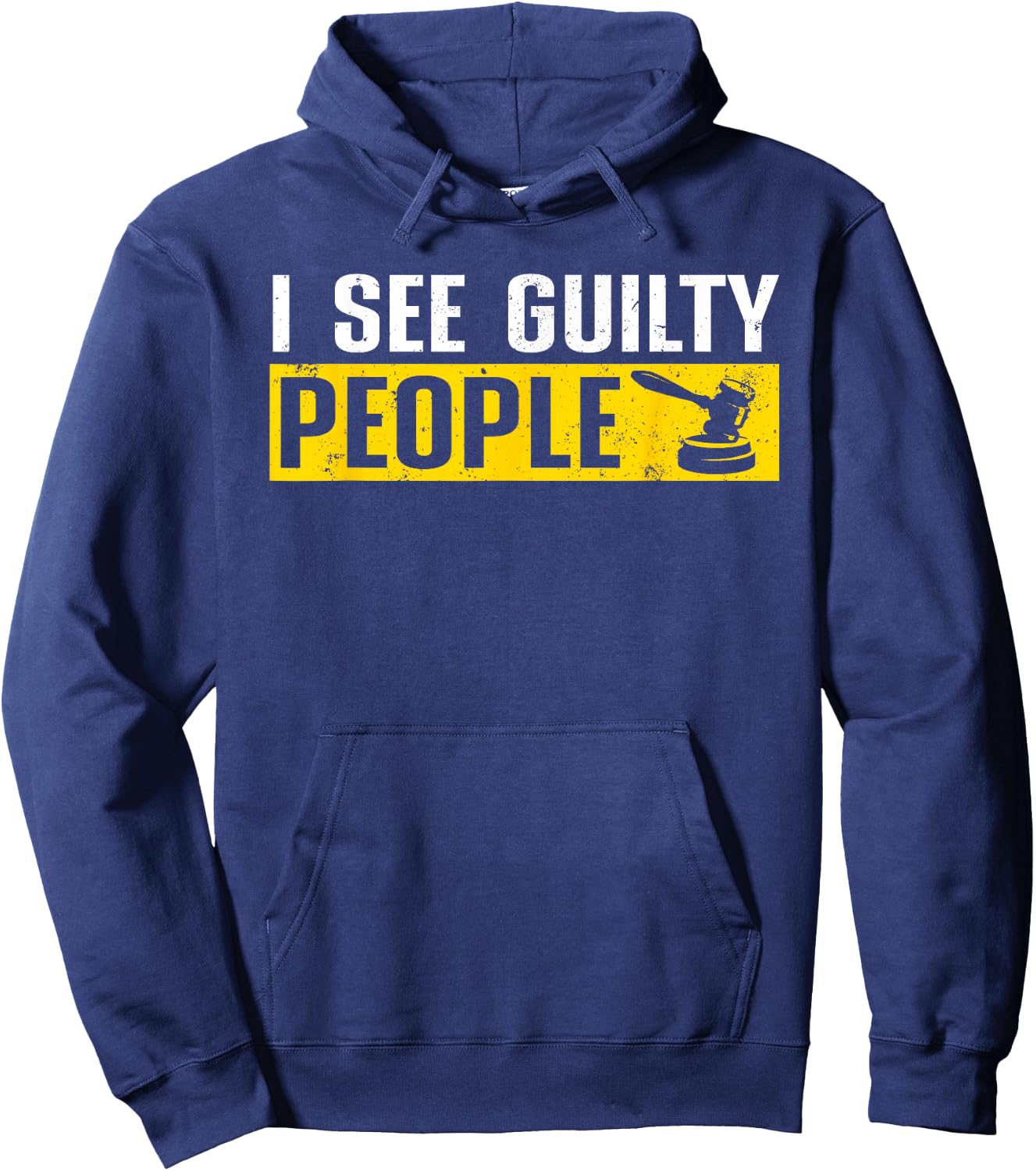Cool Lawyer Art Men Women Prosecutor Attorney Judge Defense Hoodie - Hoodie | Navy