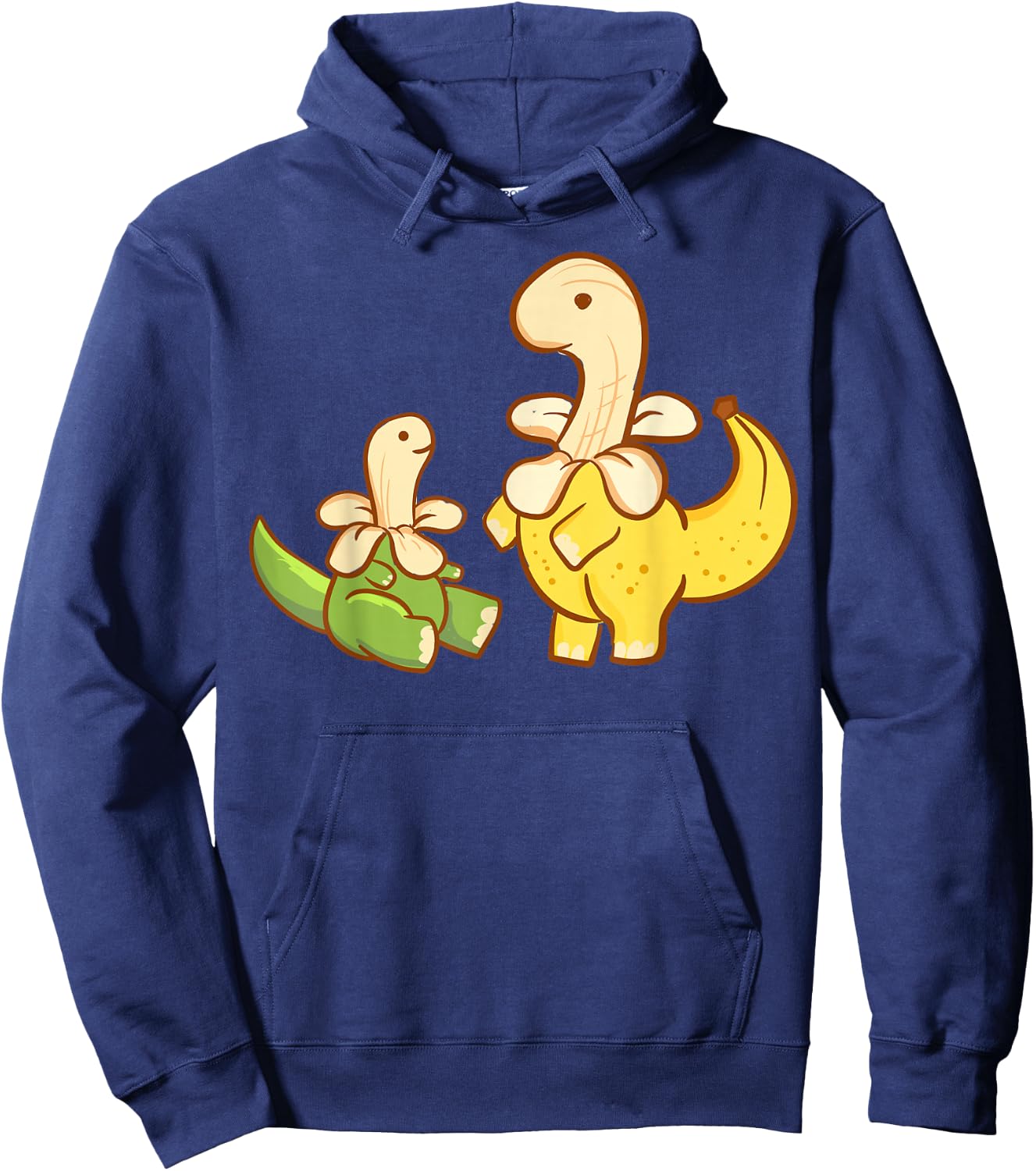 Cute Kawaii Anime - Banana Saurus Bananasaurus - Aesthetic Hoodie - Hoodie | Navy
