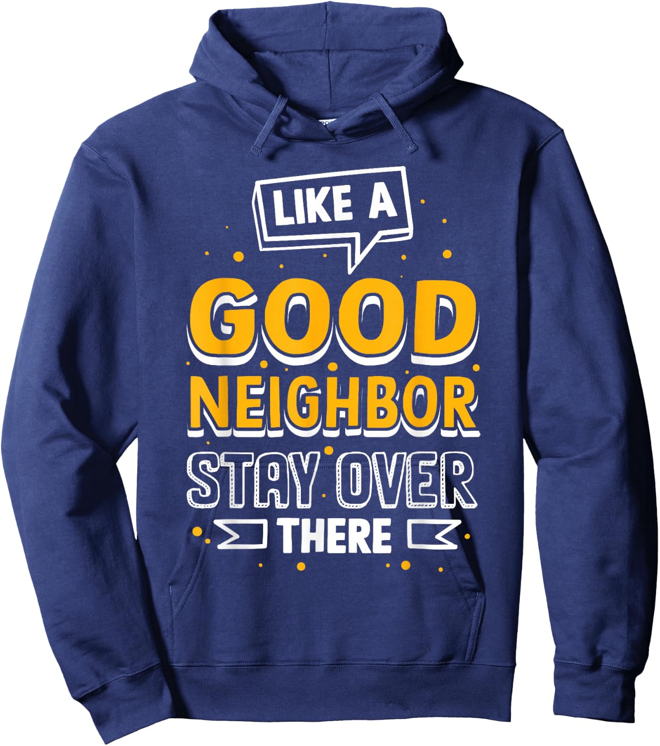 Introverted Introvert Hoodie - Hoodie | Navy
