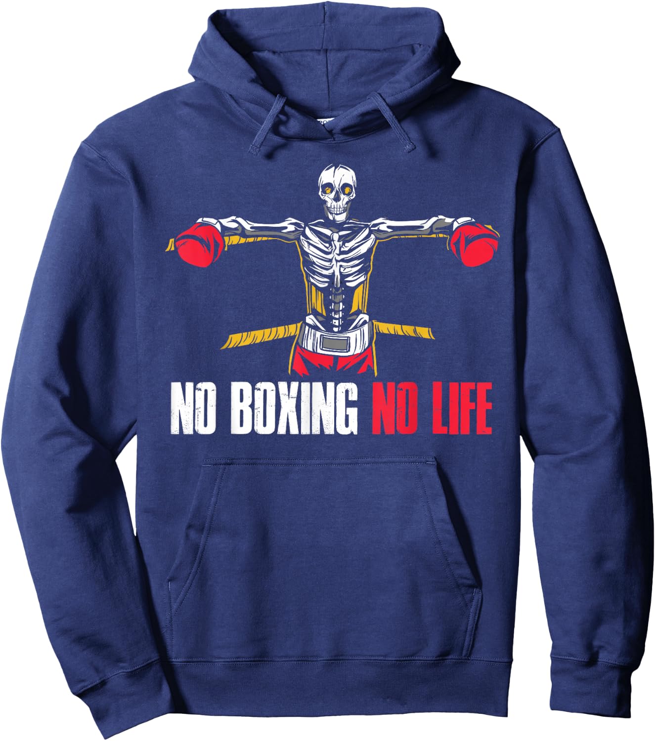 No Boxing No Life Hoodie - Hoodie | Navy