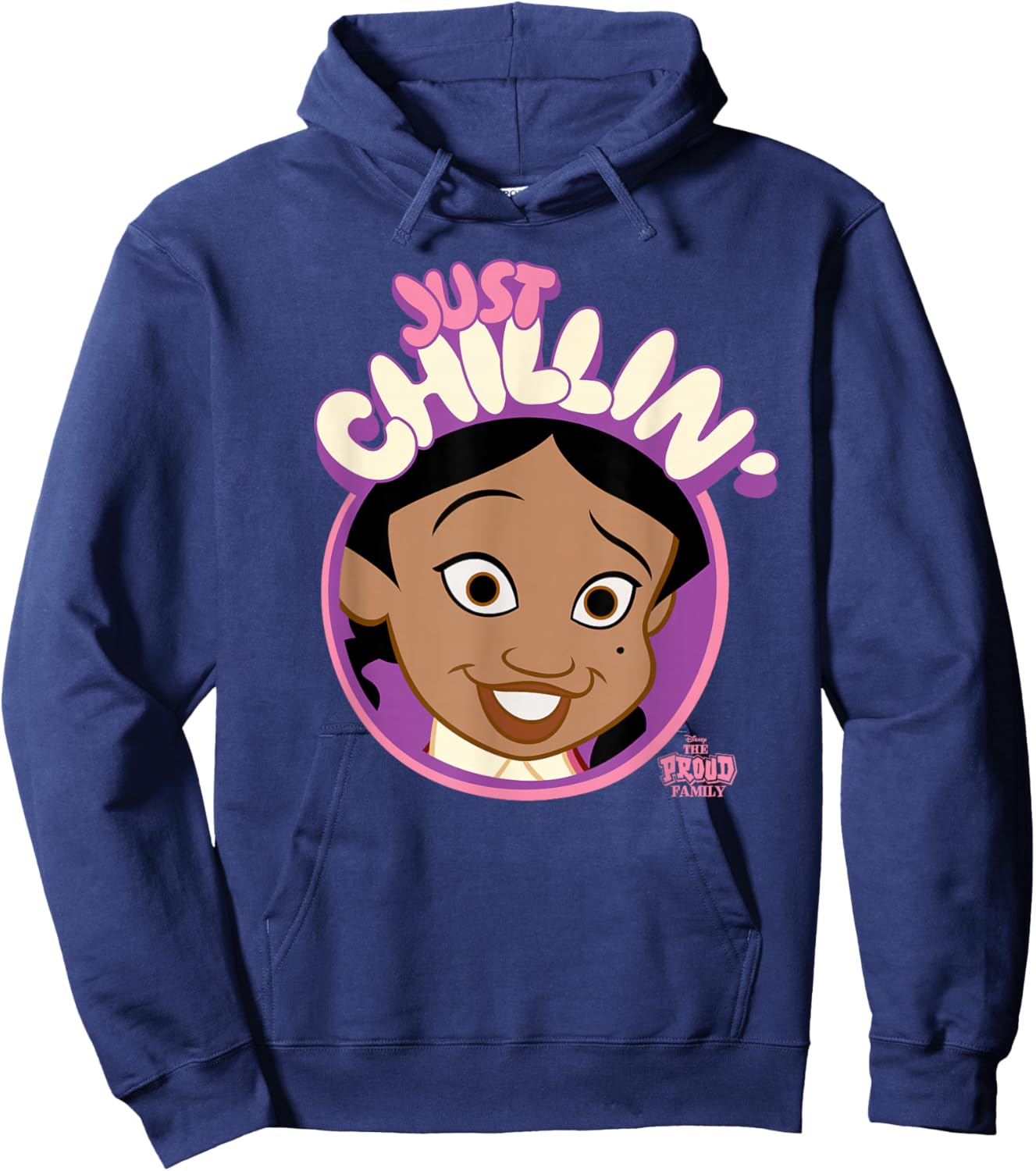Disney The Proud Family Penny Proud Just Chillin' Hoodie - Hoodie | Navy