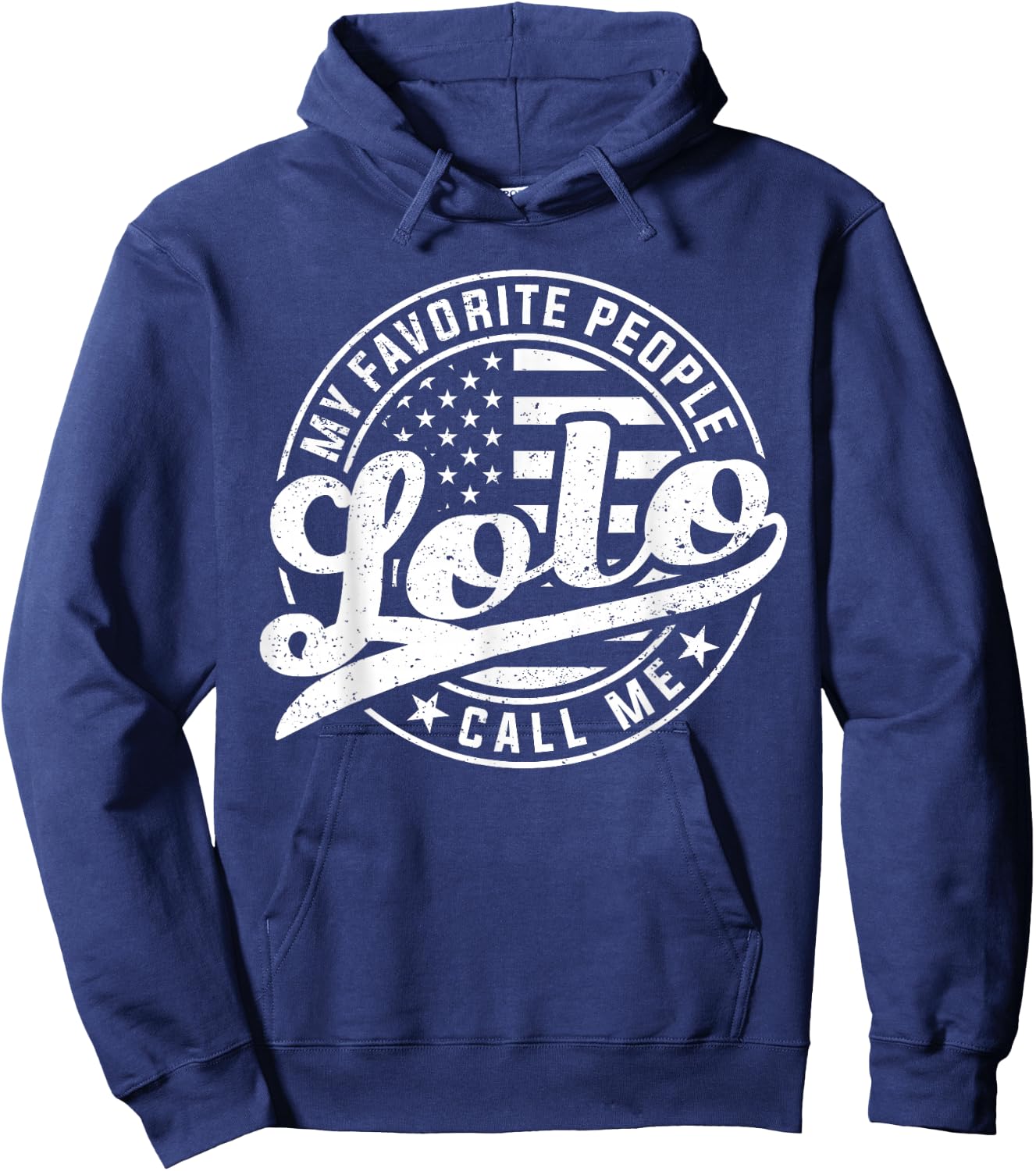 My Favorite People Call Me Lolo Funny Father's Day Hoodie - Hoodie | Navy