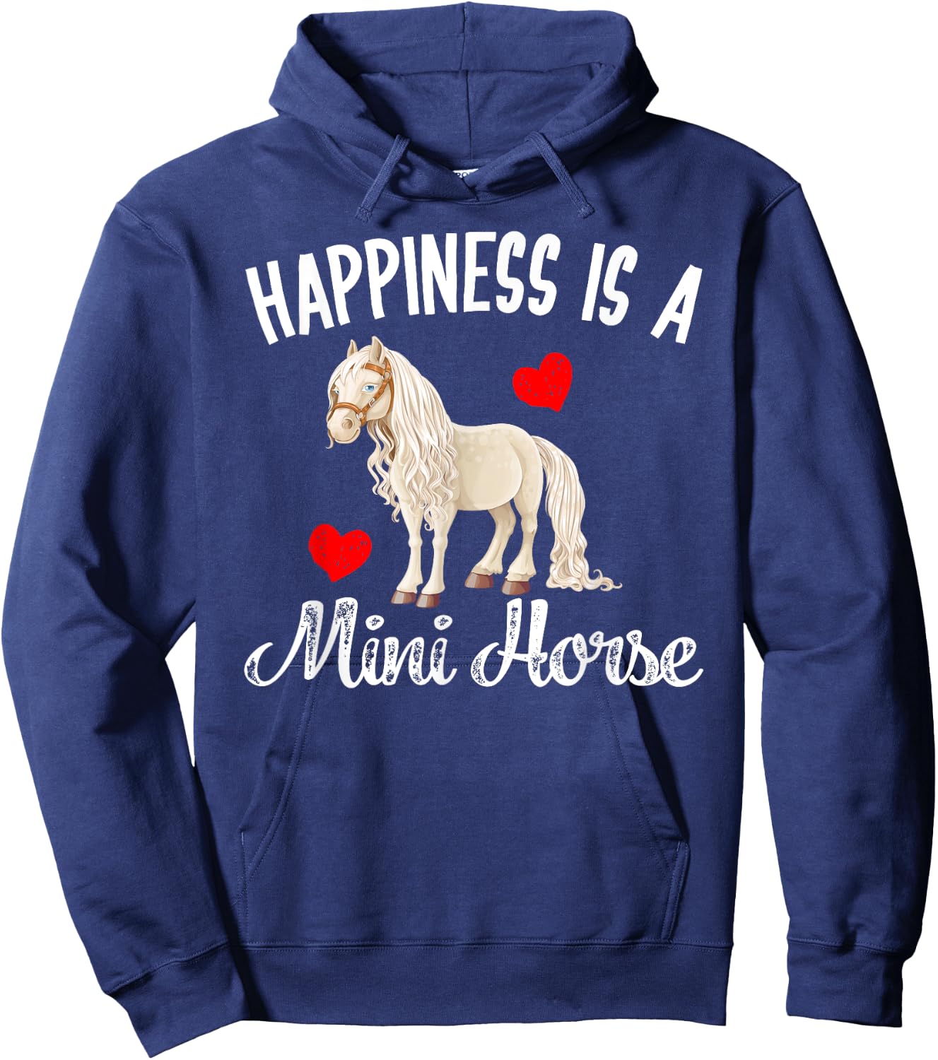 Miniature Horse Gifts Mini Horse Shirt Pet Horse Lovers Hoodie - Hoodie | Navy