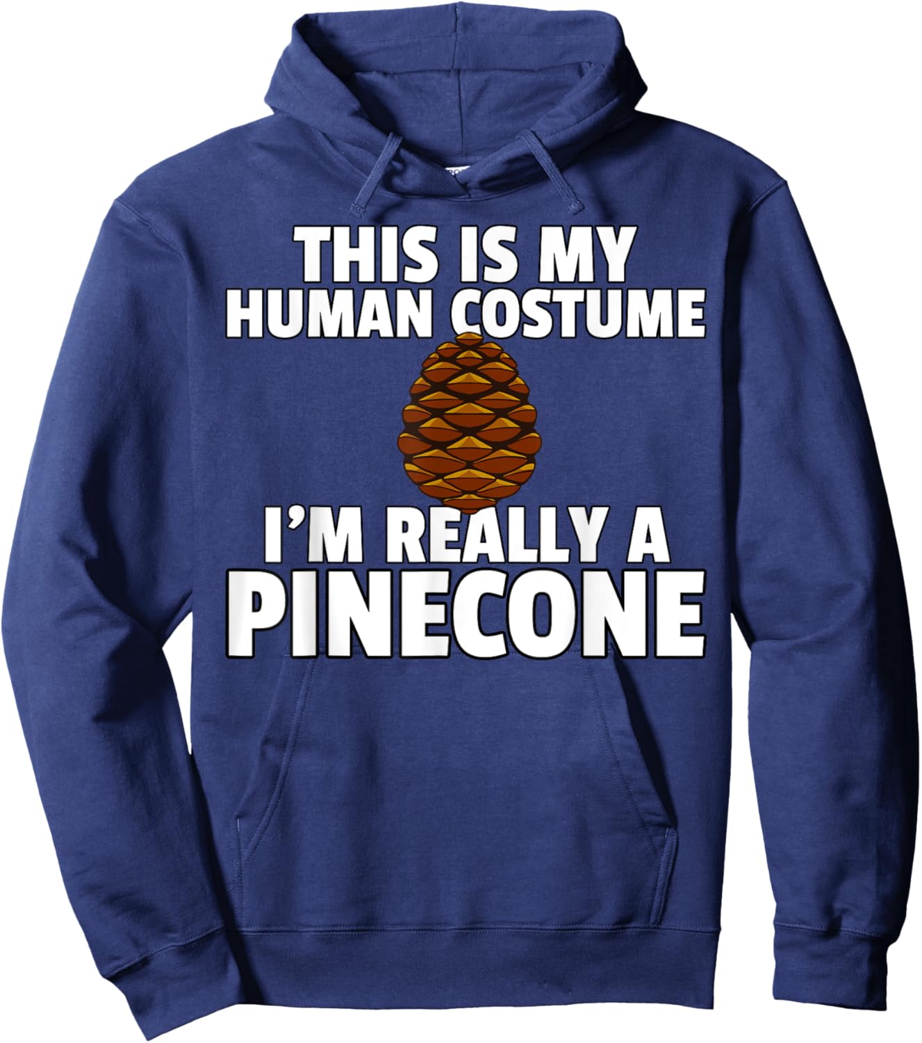 Pinecone Pine Cones Tree Hoodie - Hoodie | Navy