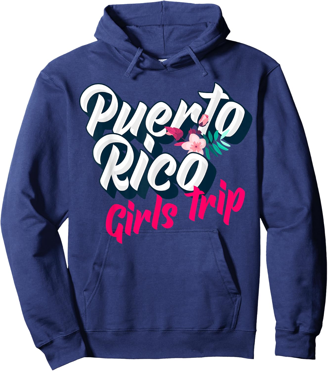 Puerto Rico Girls Trip 2023 Weekend Getaway Vacation Hoodie - Hoodie | Navy