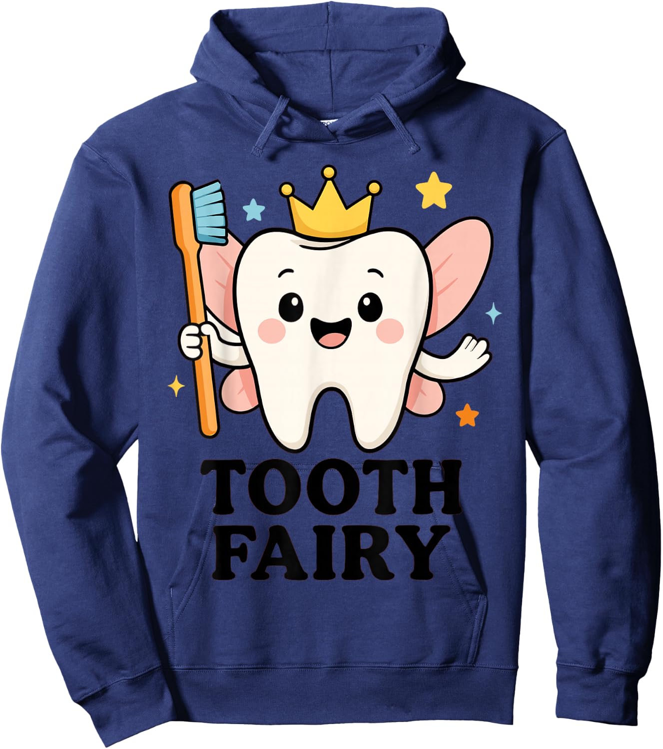 Halloween Tooth Fairy Costume, Cute Spooky Dental Assistant Hoodie - Hoodie | Navy