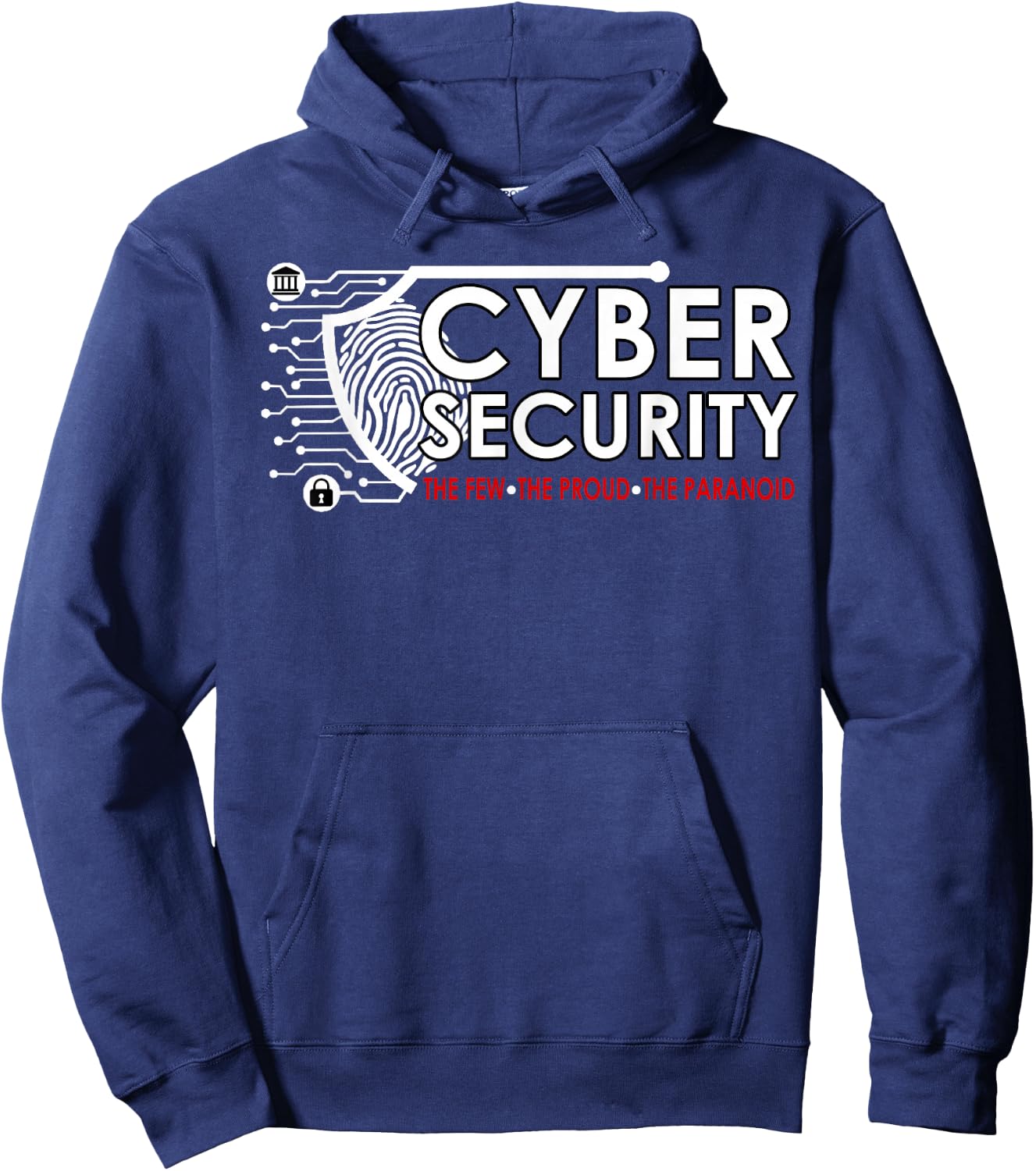 Cyber Security Humor for Tech Nerds Hackers and Engineers Hoodie - Hoodie | Navy