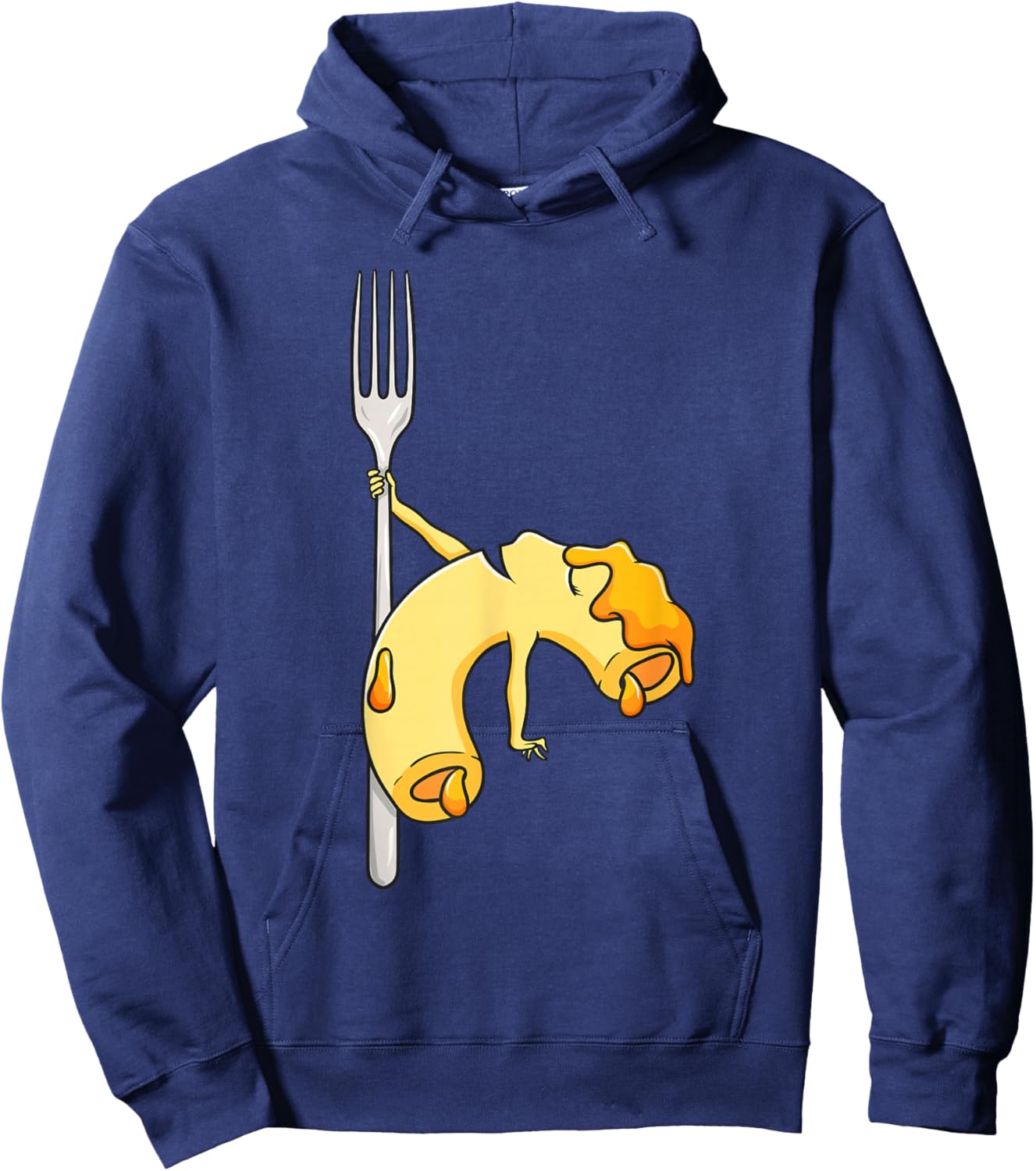 Funny Mac N Cheese Pole Dance for Macaroni and Cheese Hoodie - Hoodie | Navy