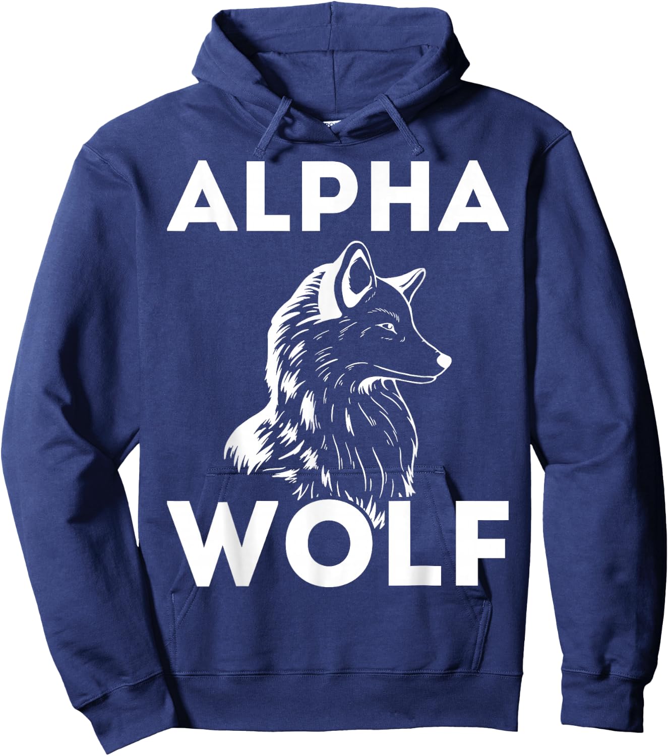 Alpha Wolf I Wolf Whisperer Or Lone Alpha Wolf Hoodie - Hoodie | Navy