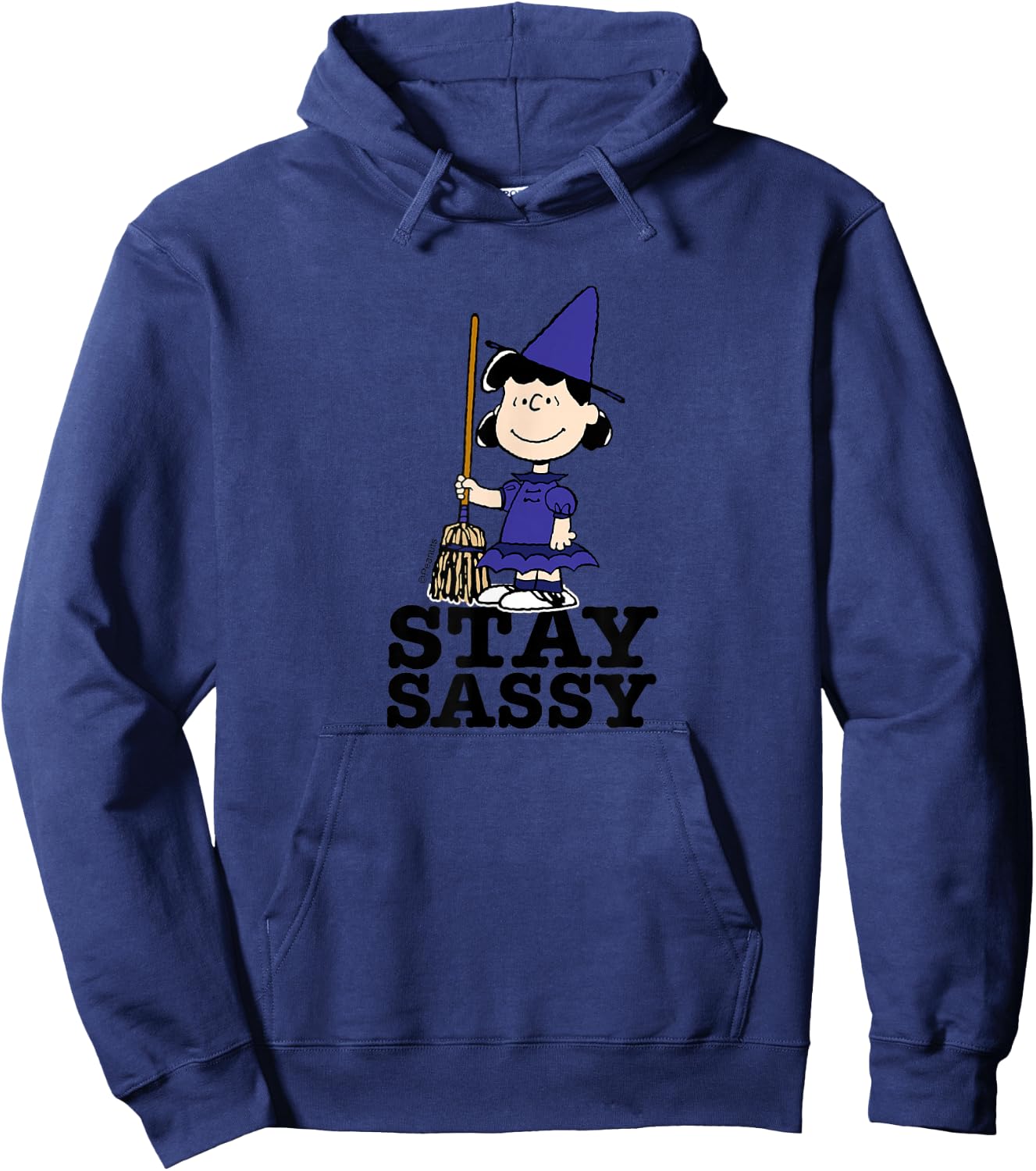 Peanuts - Halloween - Lucy Stay Sassy Hoodie - Hoodie | Navy