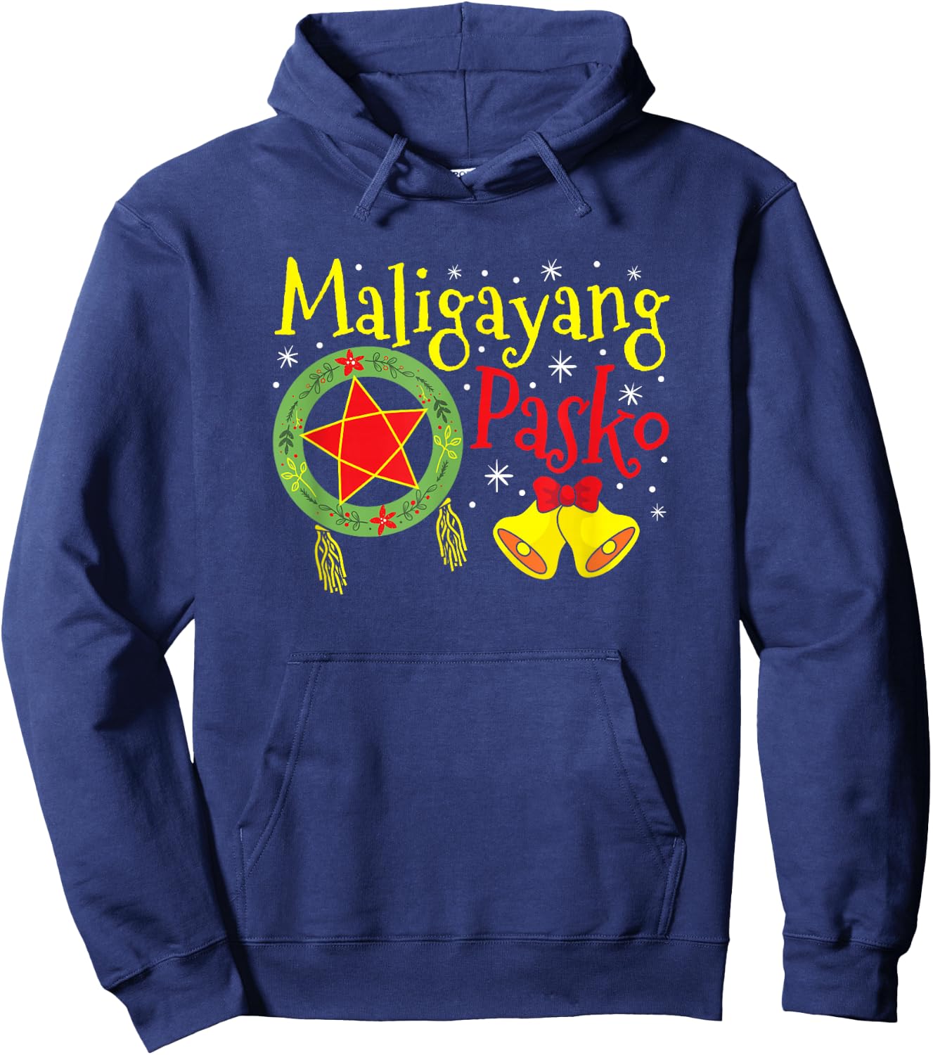 Philippines Filipino Christmas Maligayang Pasko Hoodie - Hoodie | Navy