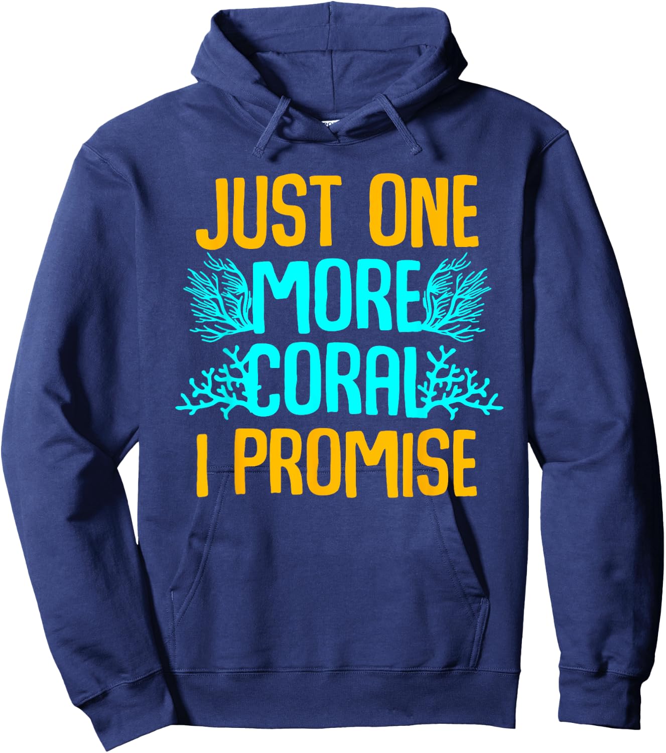 Funny Coral Gift Fish Tank Aquarium Lover Men Women Hoodie - Hoodie | Navy