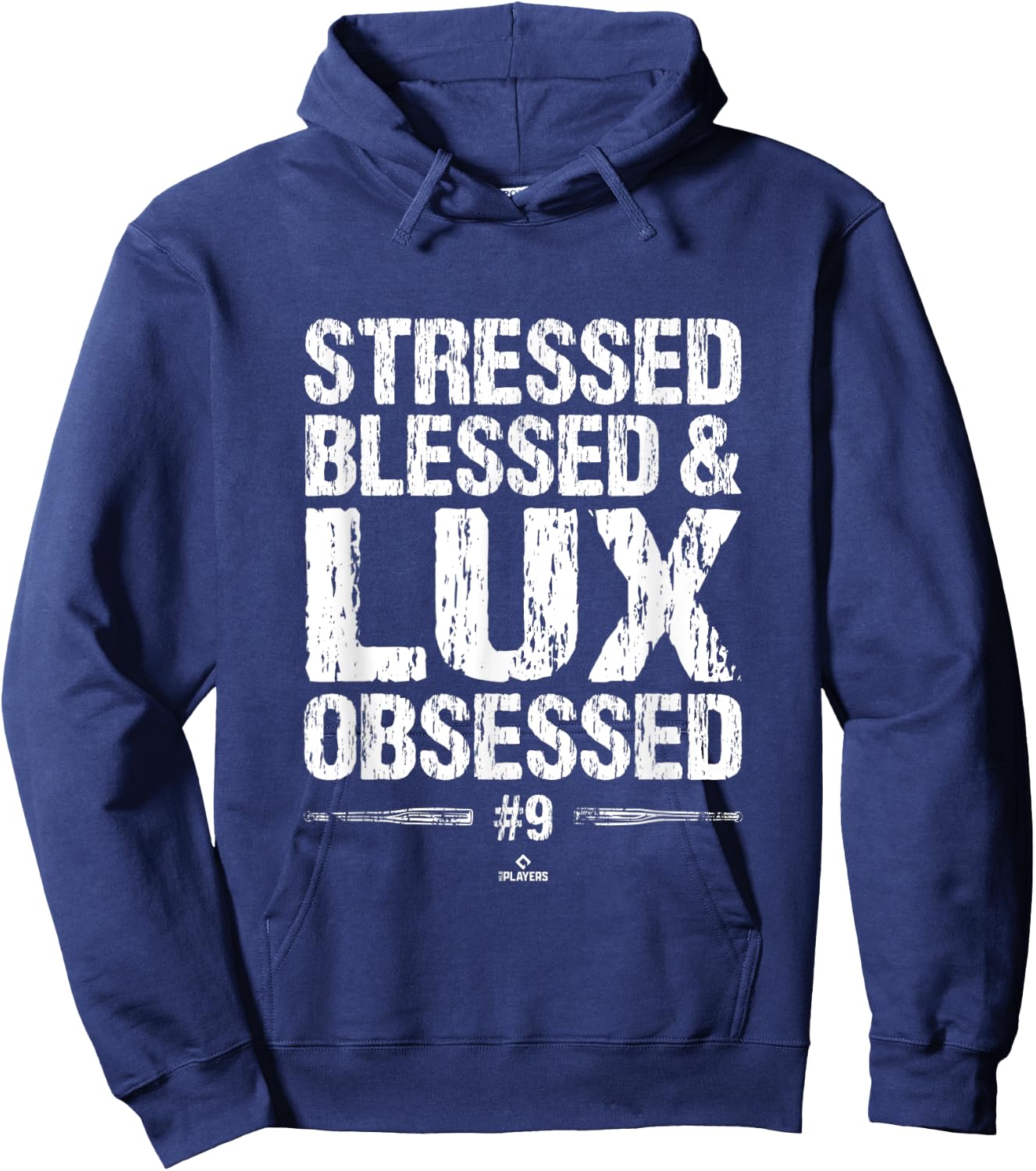 Lux Obsessed Gavin Lux MLBPA Baseball Player Funny Hoodie - Hoodie | Navy
