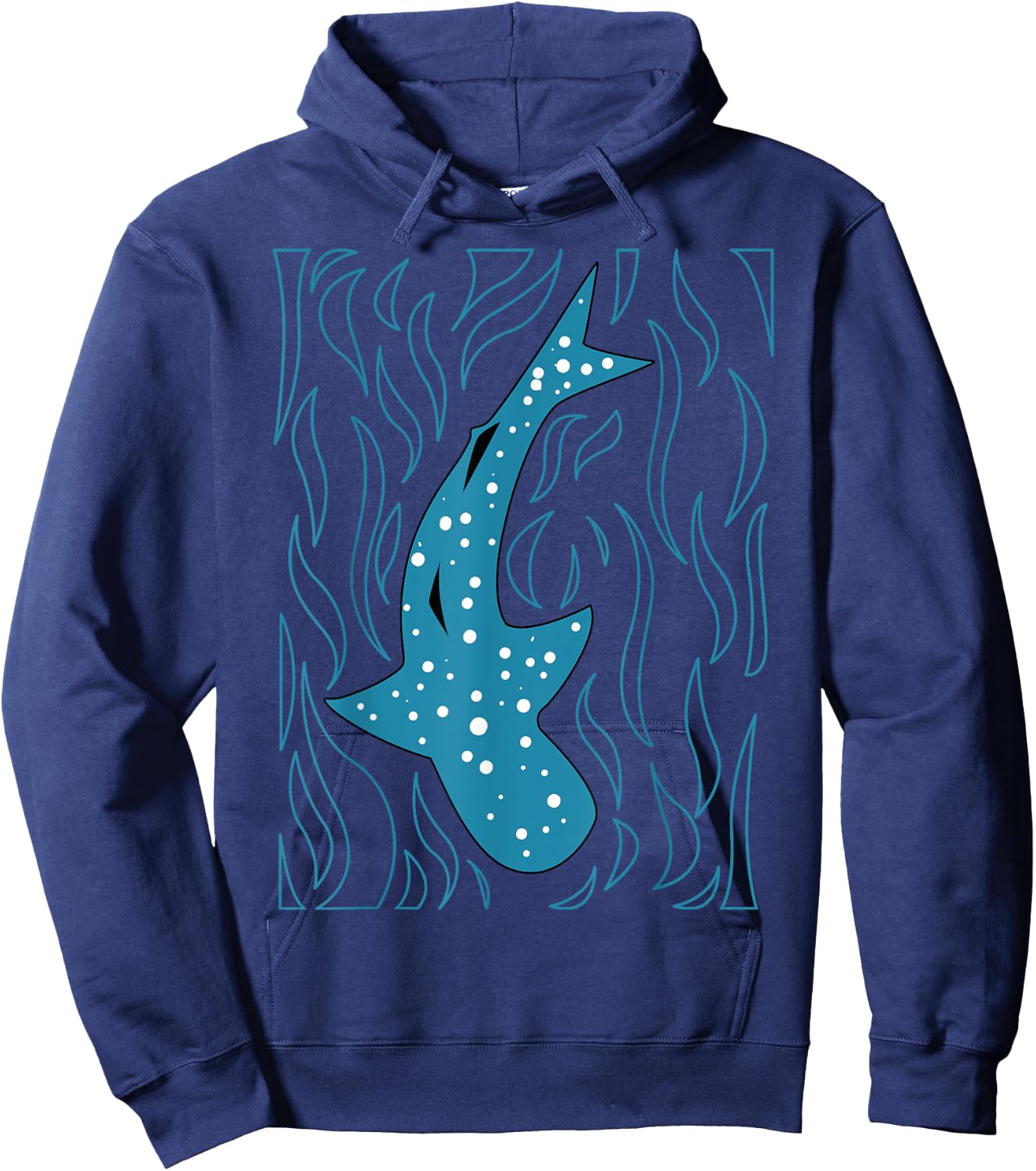Whale Shark Lover Filter Feeder Fish Colossal Sea Animal Hoodie - Hoodie | Navy
