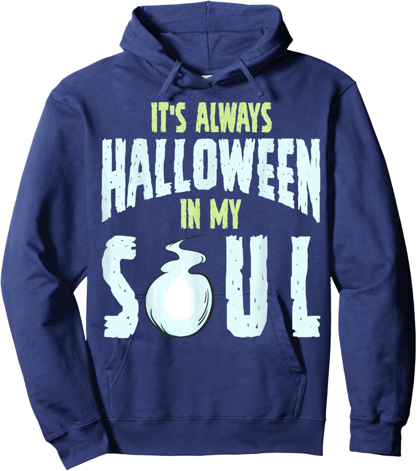 It's Always Halloween In My Soul Hoodie - Hoodie | Navy