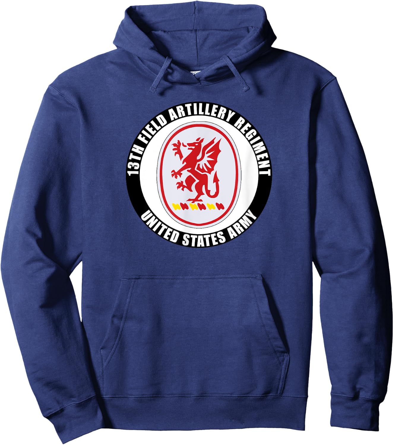 13th Field Artillery Regiment United States Army Veteran Hoodie - Hoodie | Navy