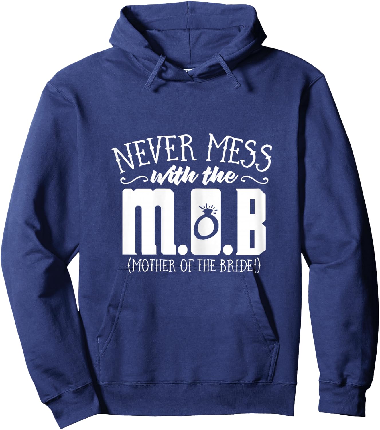 Funny Mother of the Bride Gifts | Mother of the Bride Shirts Hoodie - Hoodie | Navy