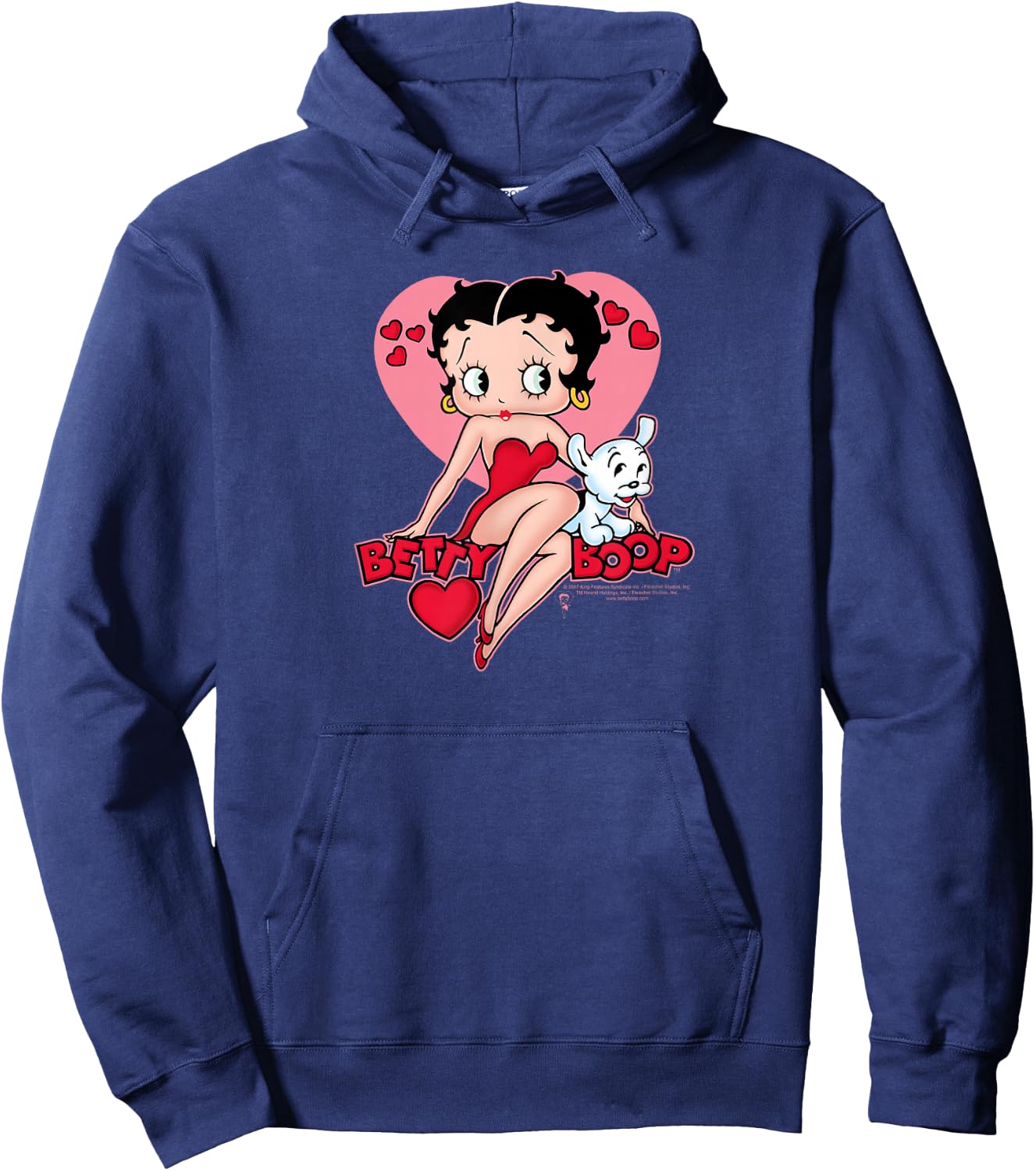 Betty Boop Sweetheart Hoodie - Hoodie | Navy