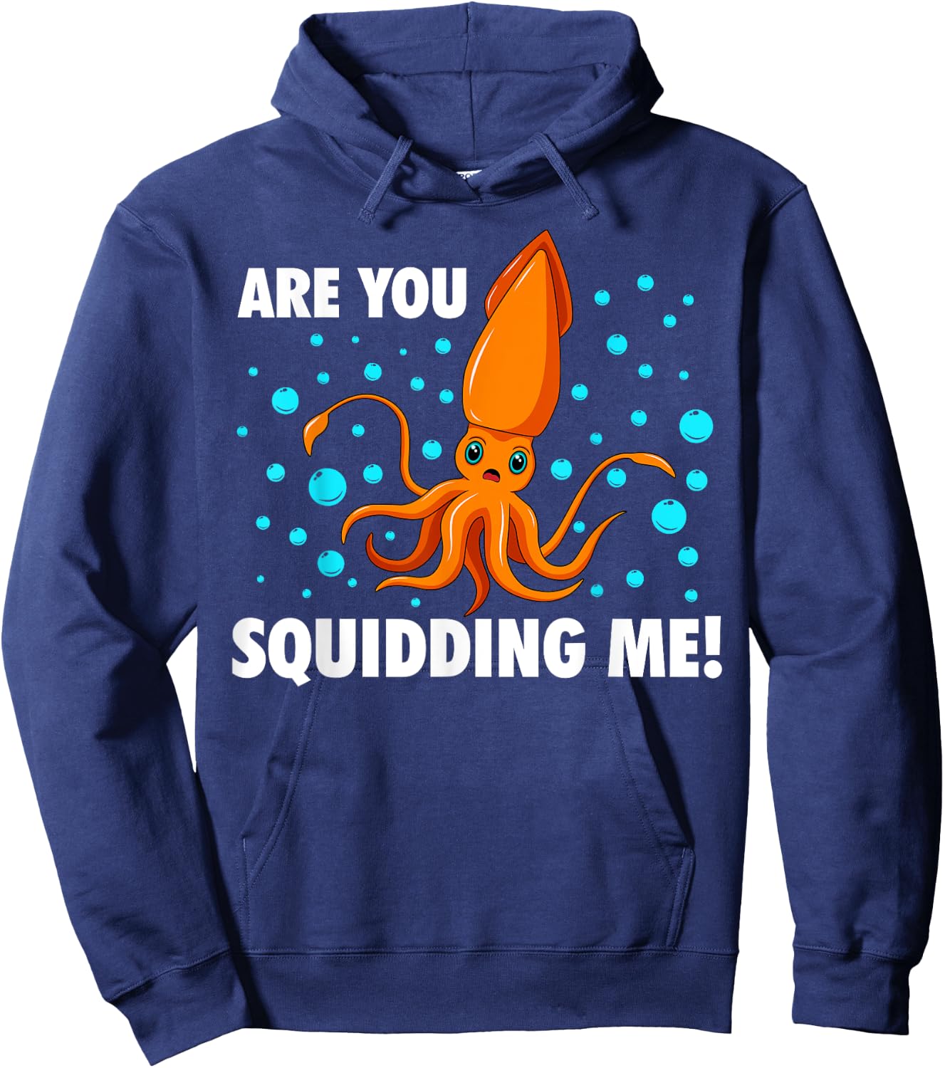 Cool Squid Women Kids Zoologist Octopus Fish Animal Hoodie - Hoodie | Navy