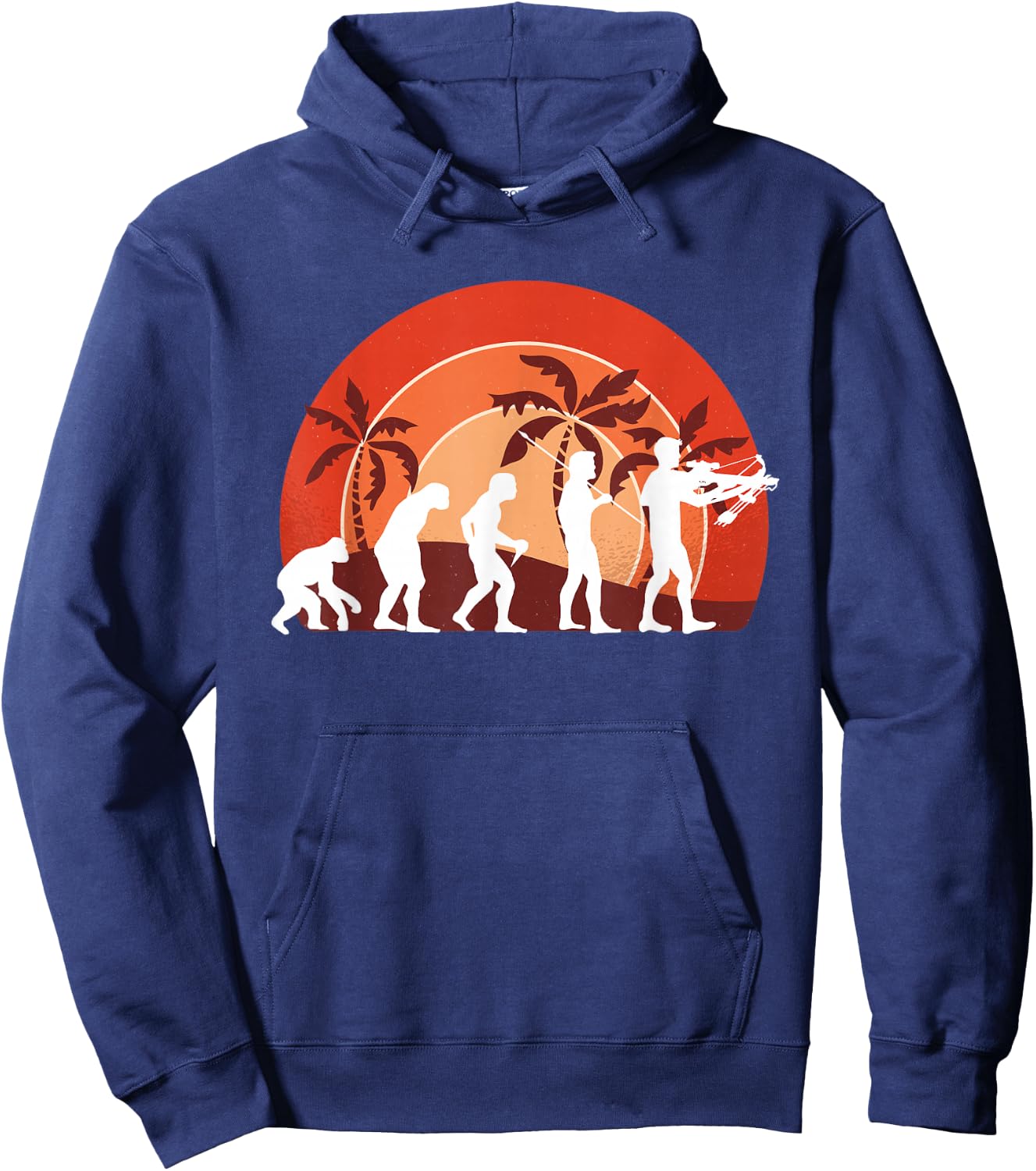 Crossbow Hunting | Crossbow Sports Crossbow Gift Hoodie - Hoodie | Navy