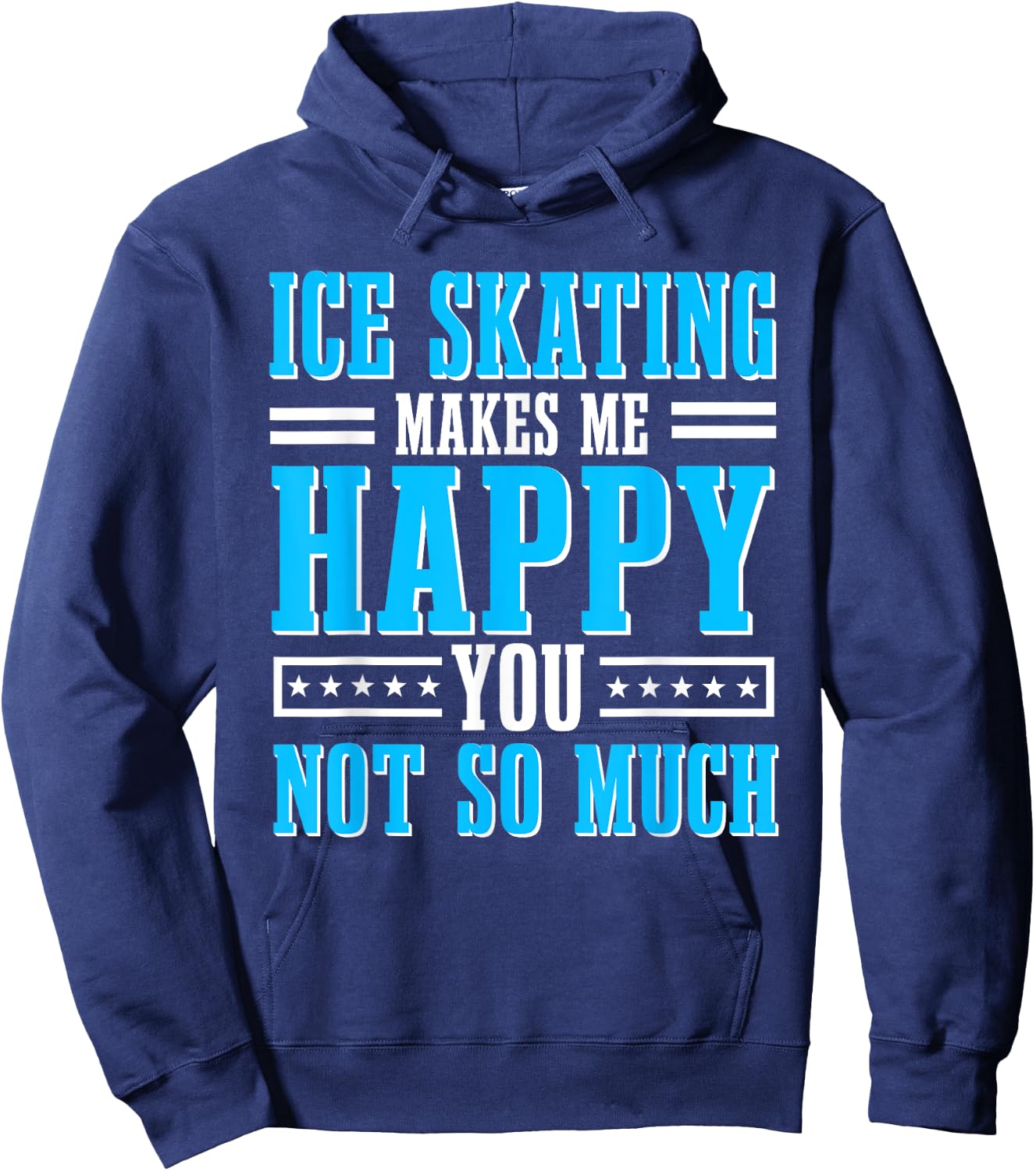 Ice Skating Figure Skater Skating Sport Hoodie - Hoodie | Navy