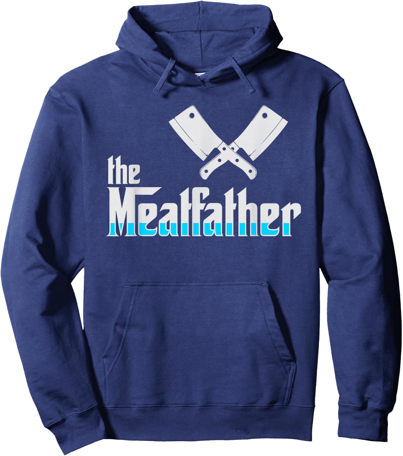 The Meatfather Butcher and Butcher Gift Hoodie - Hoodie | Navy