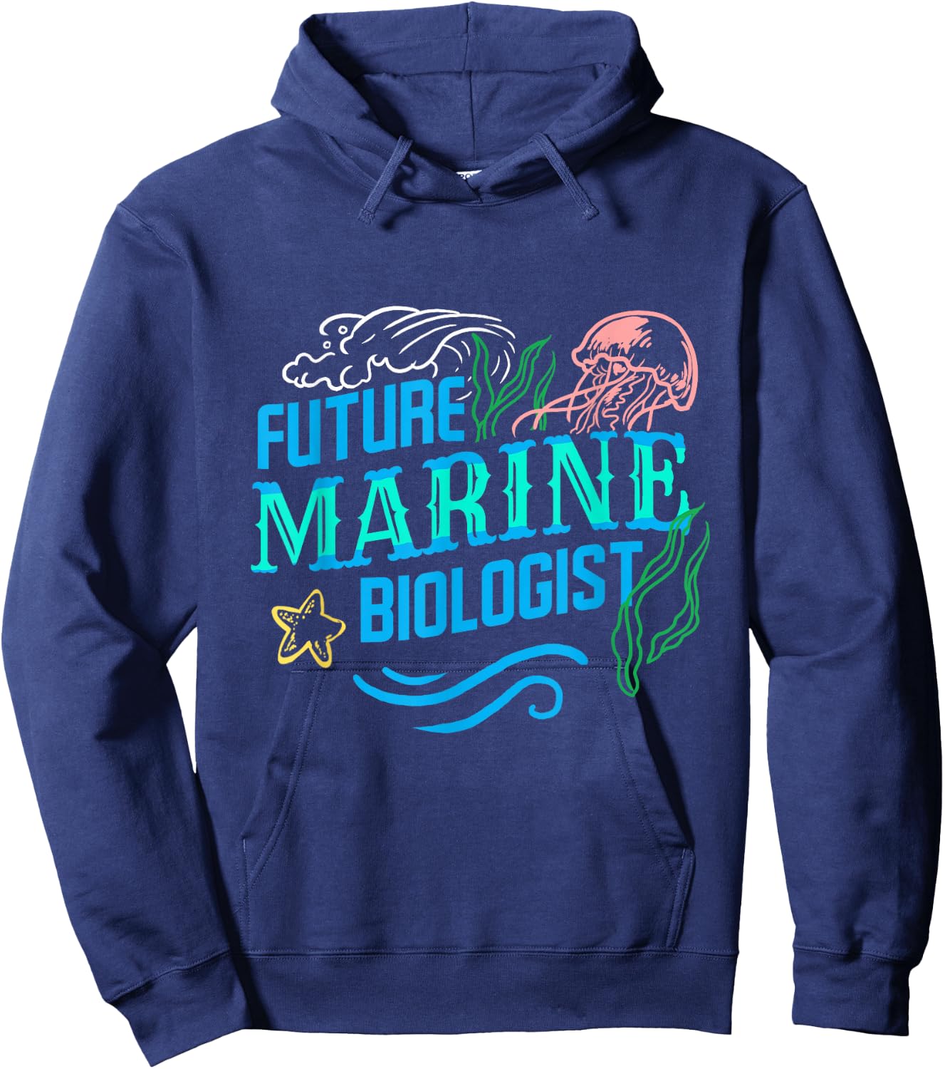 Future Marine Biologist Hoodie - Hoodie | Navy