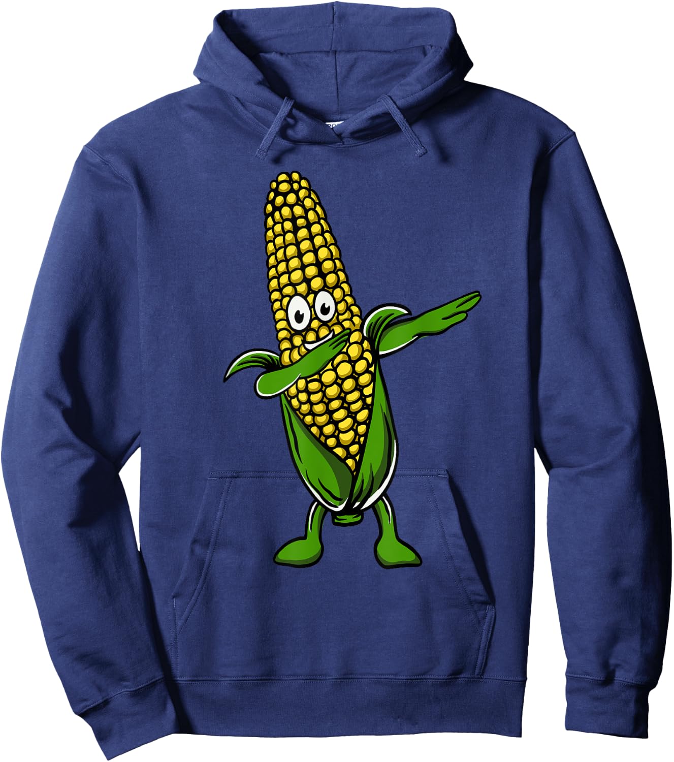 Cute Corn Art Women Farmer Corn On The Cob Farming Hoodie - Hoodie | Navy
